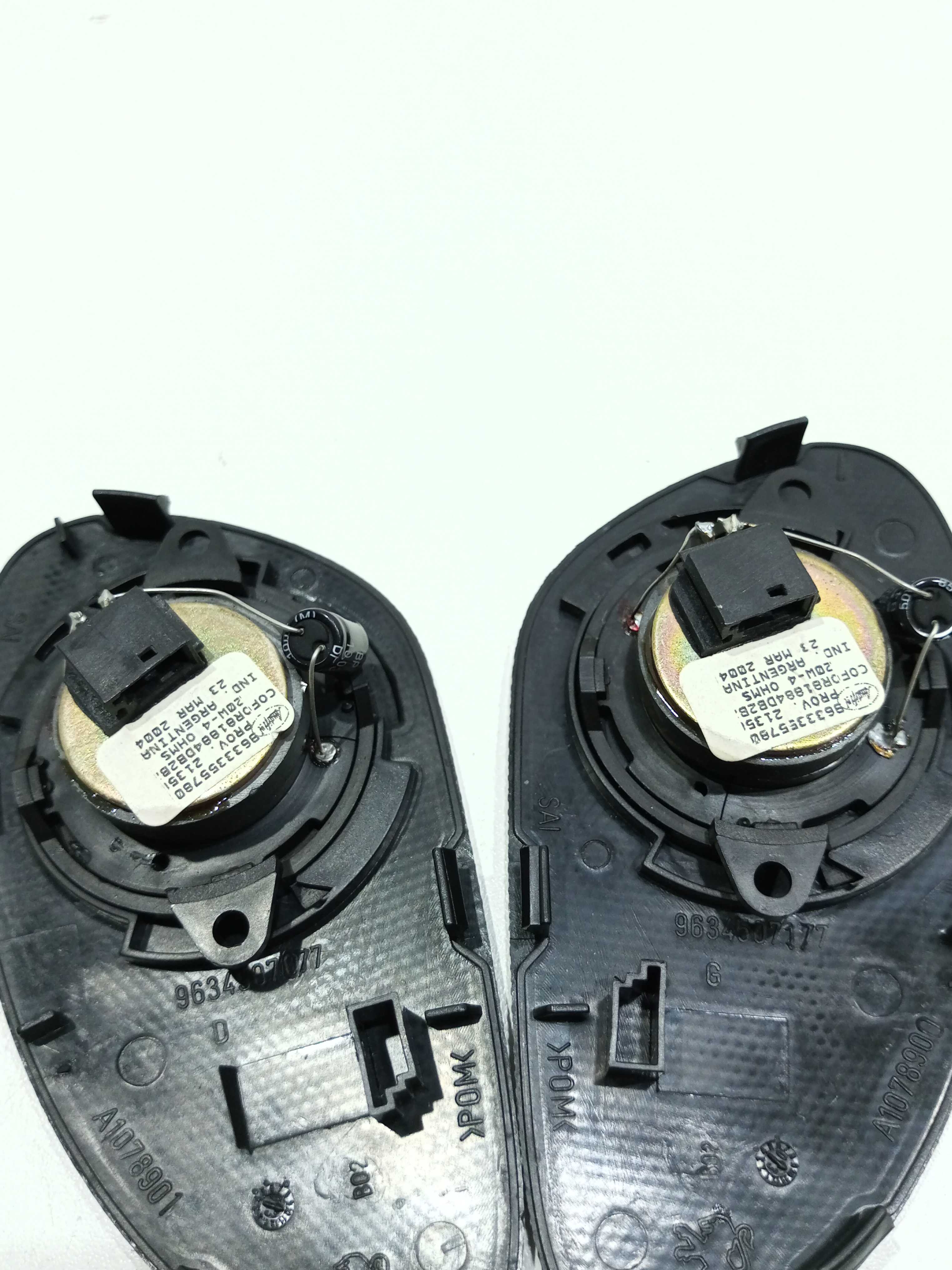 Par Tweeter Do Painel Peugeot 307 2.0 Rallye 2004 4