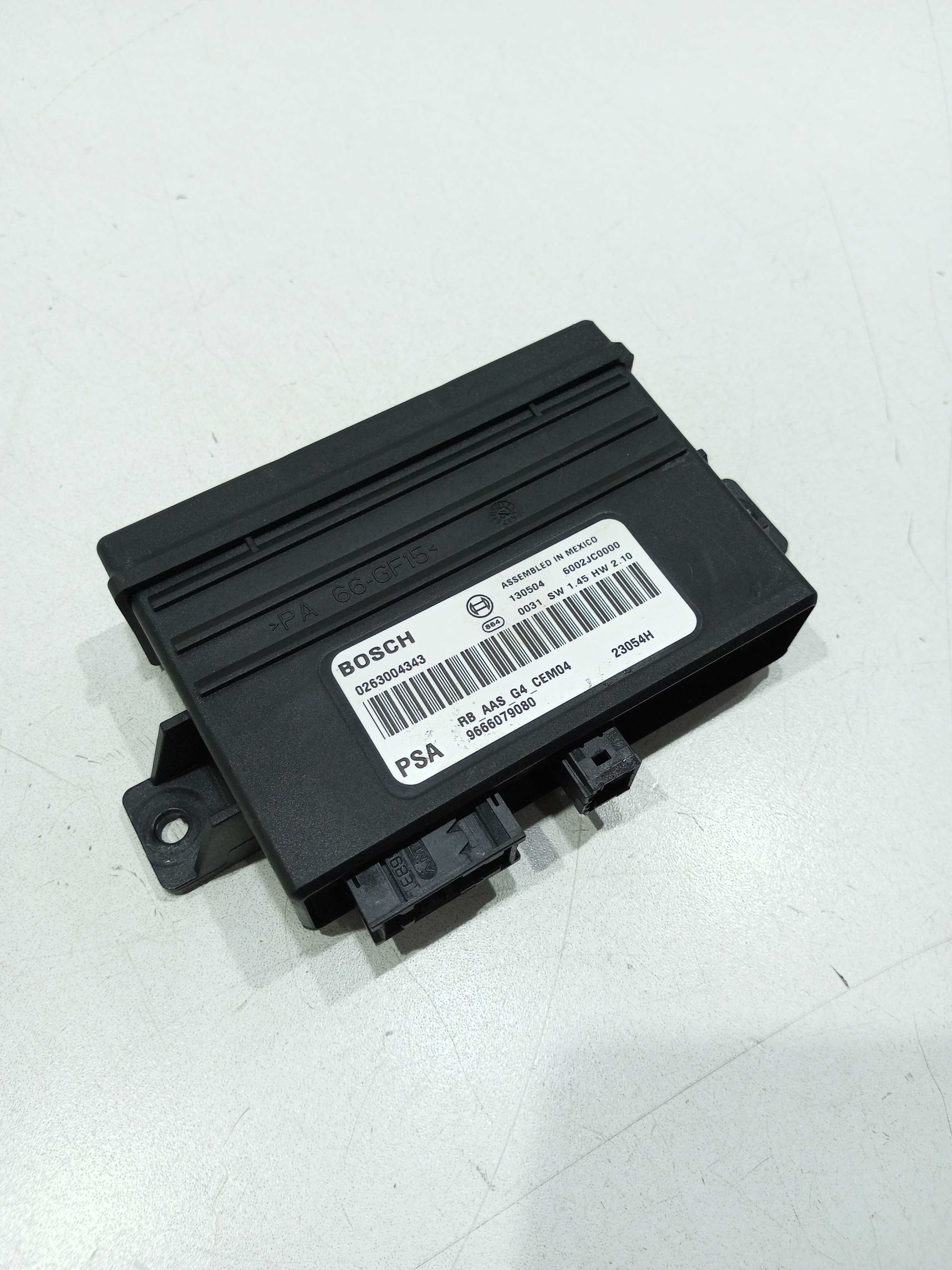 Módulo Sensor Estacionamento Citroen C3 1.6 2014 9666079080 4