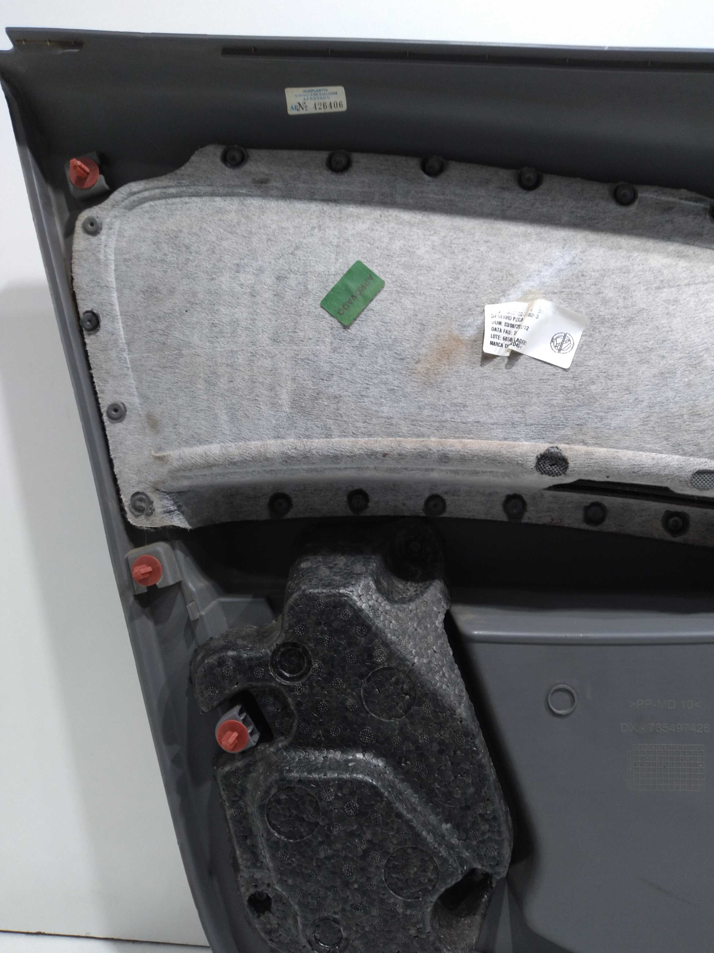 Forro Porta Dianteira Direita Fiat Siena Essenc 1.6 Dl 2013 7