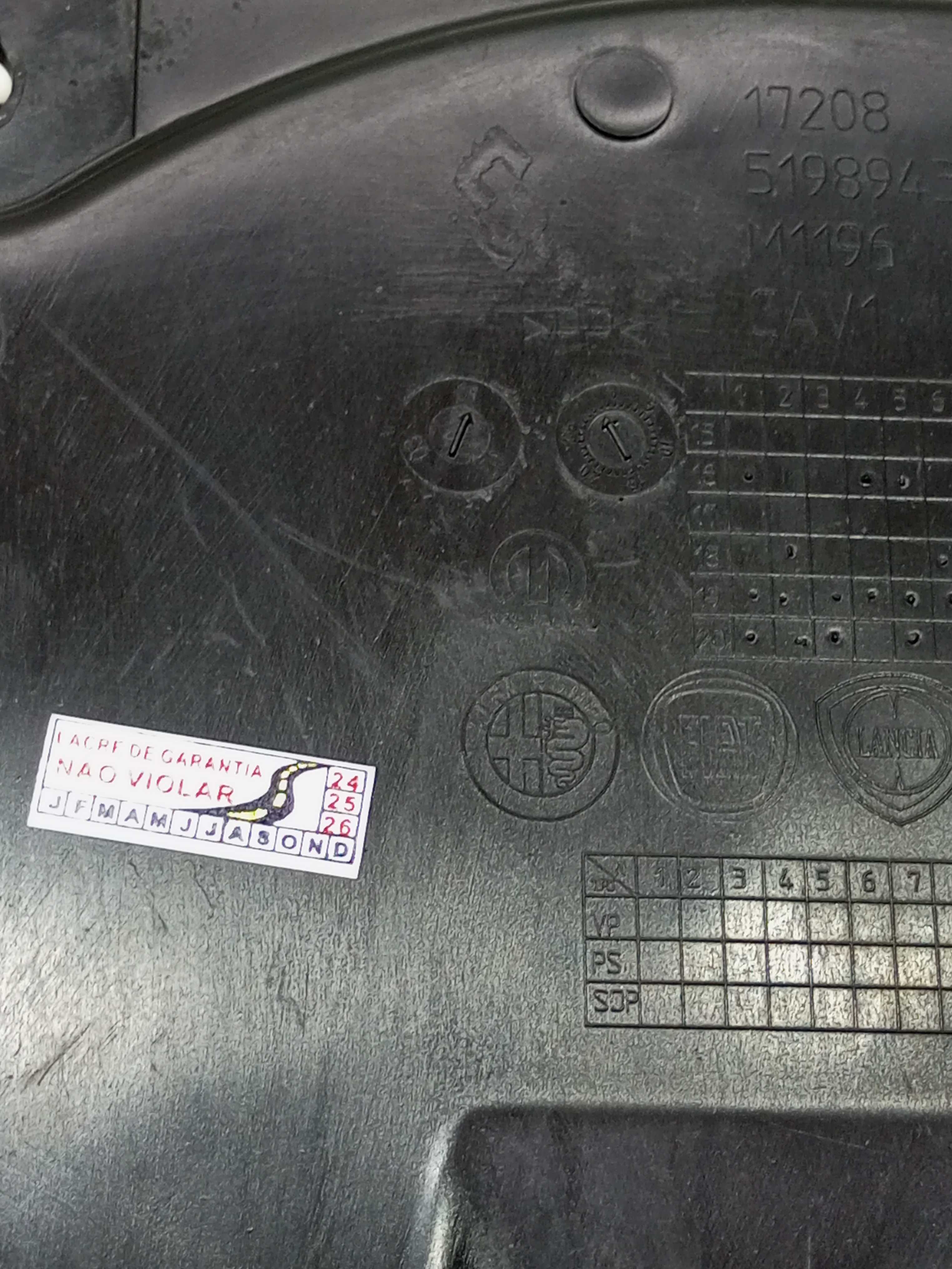 Protetor De Correia E Alternador Fiat Fiorino 1.4 2021 7