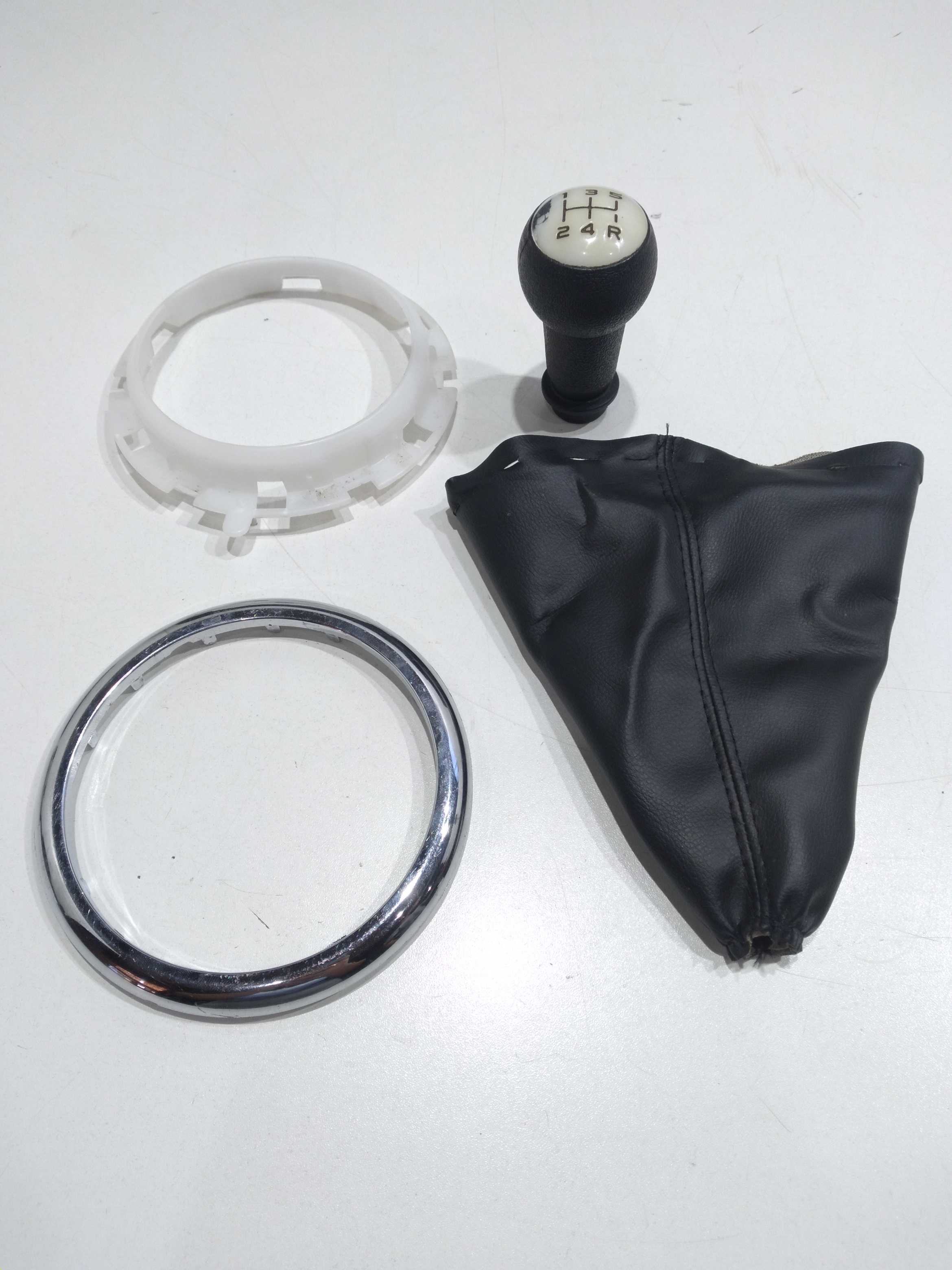 Manopla Coifa Earo Cromado Do Câmbio  Citroën C3 Glx 2011 Cromado 1