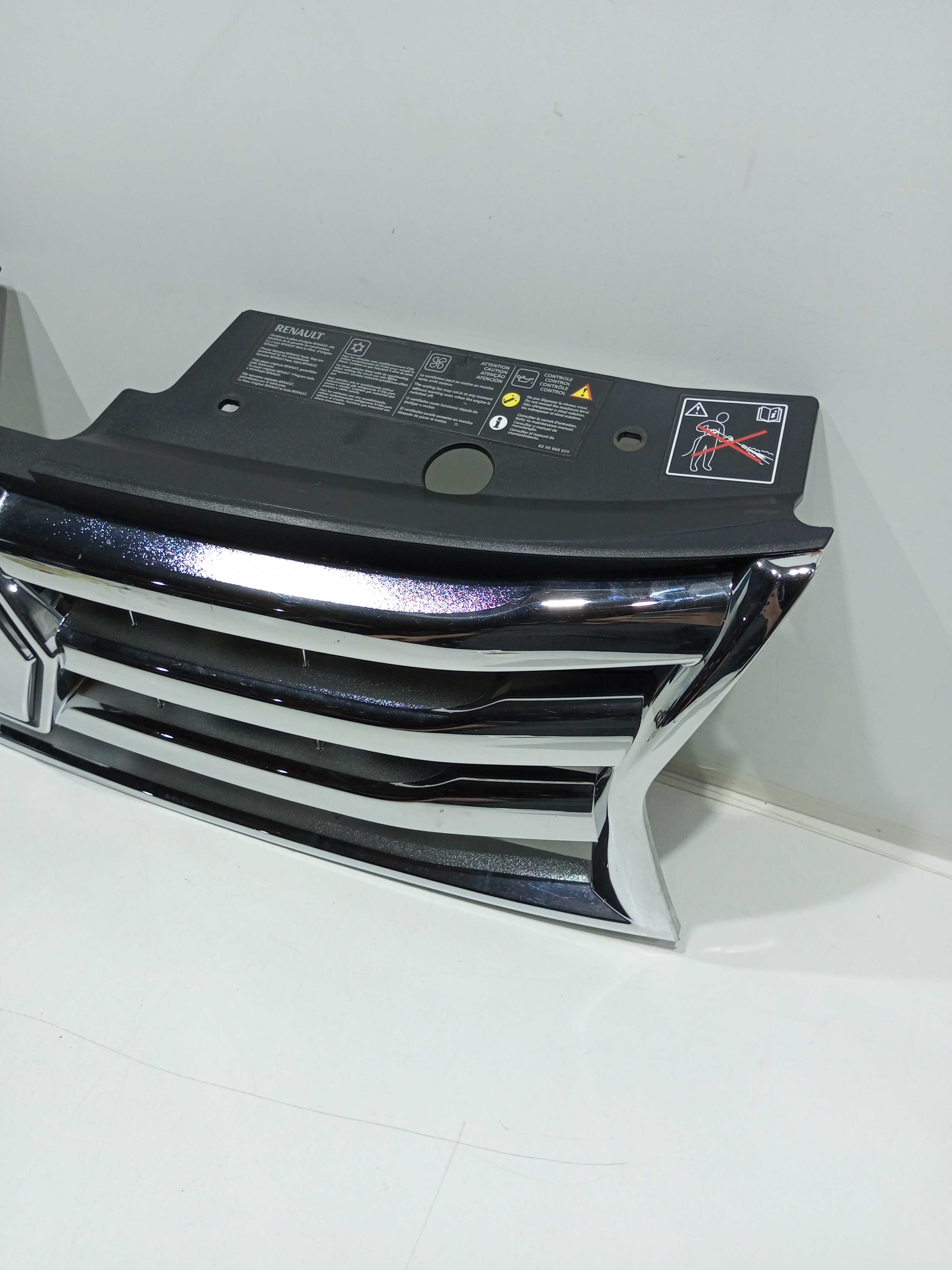 Grade Emblema Cromado Renault Duster 1.6 2014 Original 2