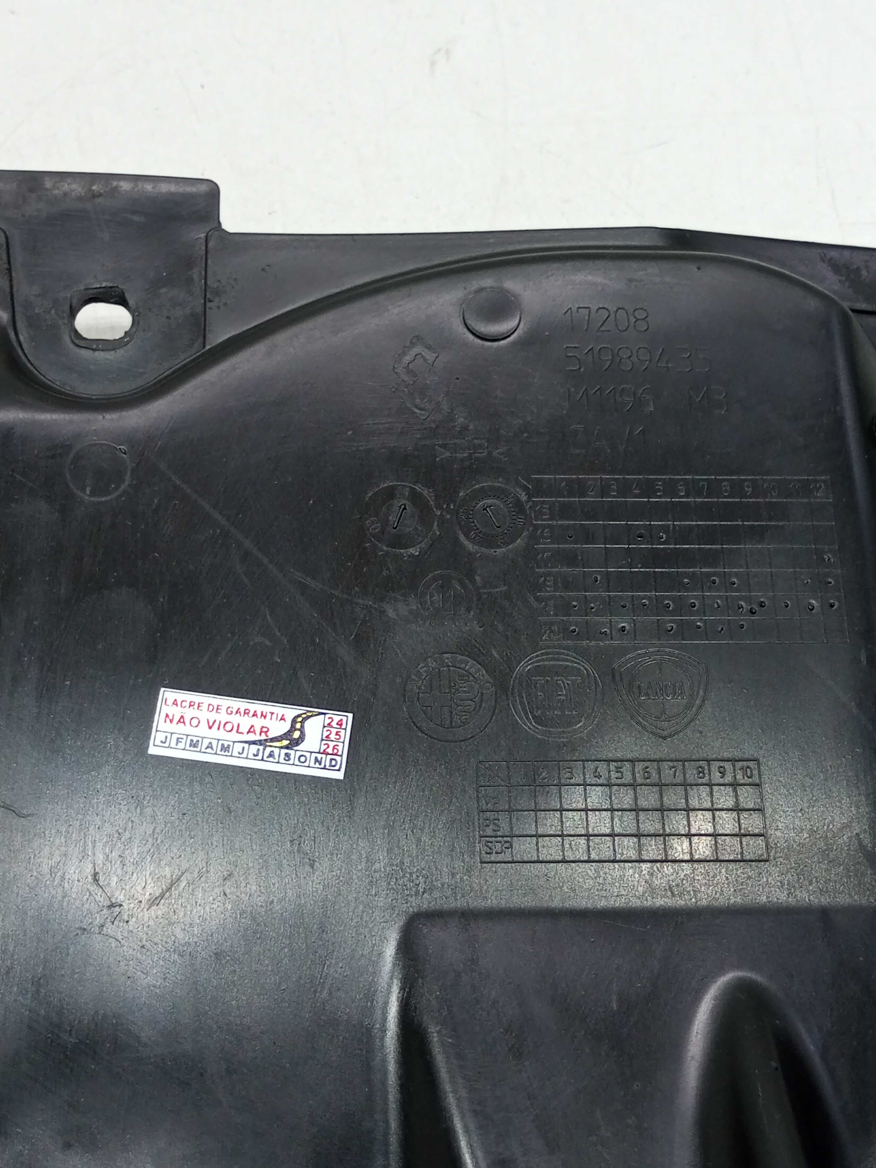 Protetor De Correia E Alternador Fiat Fiorino 1.4 2021 6