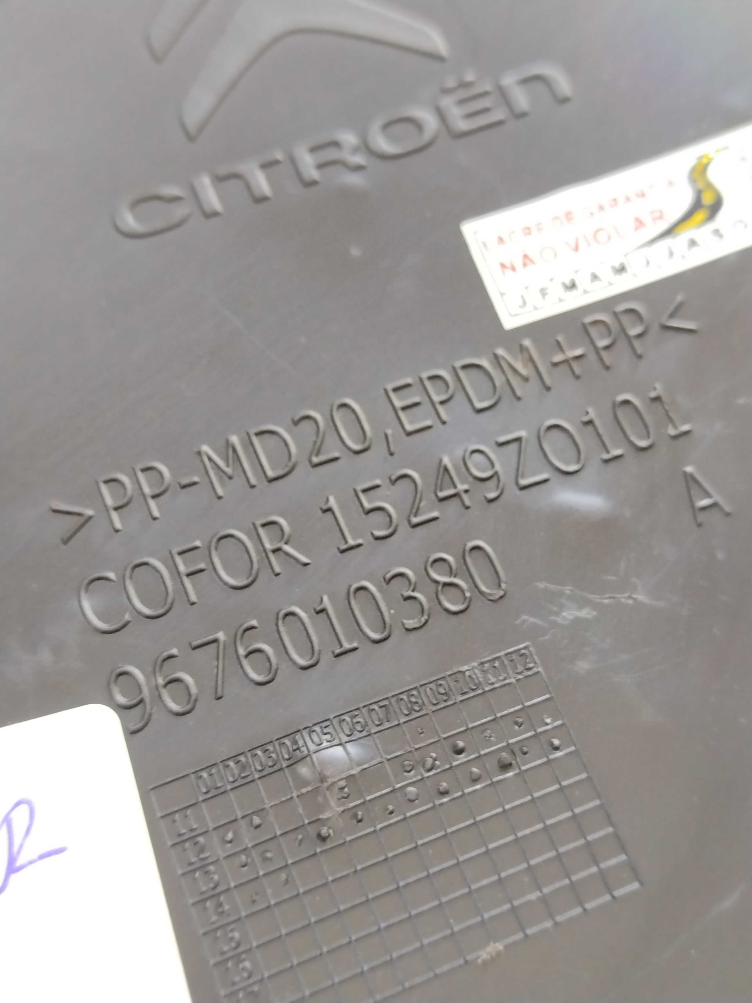 Defletor Ar Lateral Esquerd Radiador C3 2015 9676010380 3