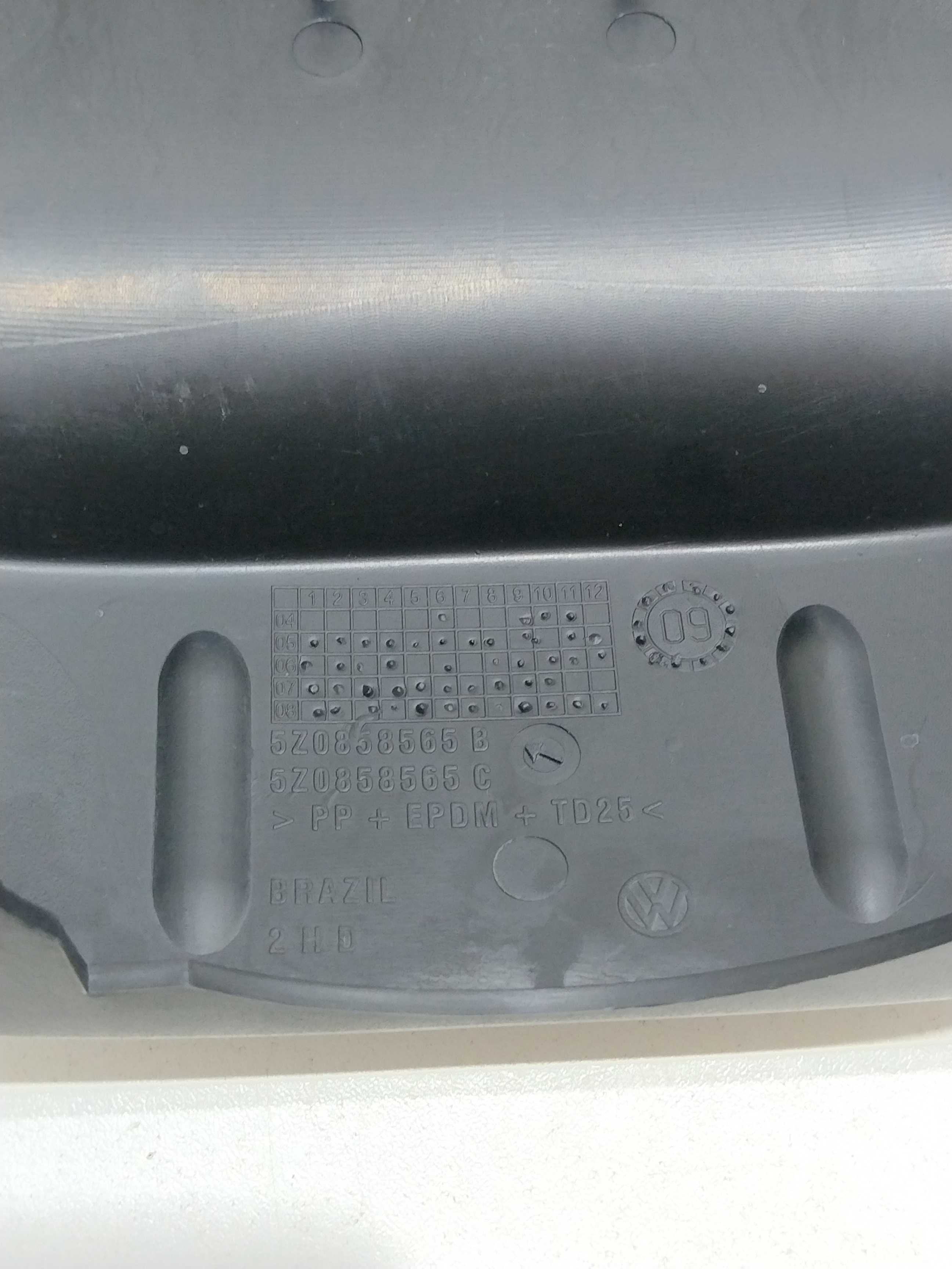 Moldura Superior Coluna De Direção Fox Vw 2008 Original 3