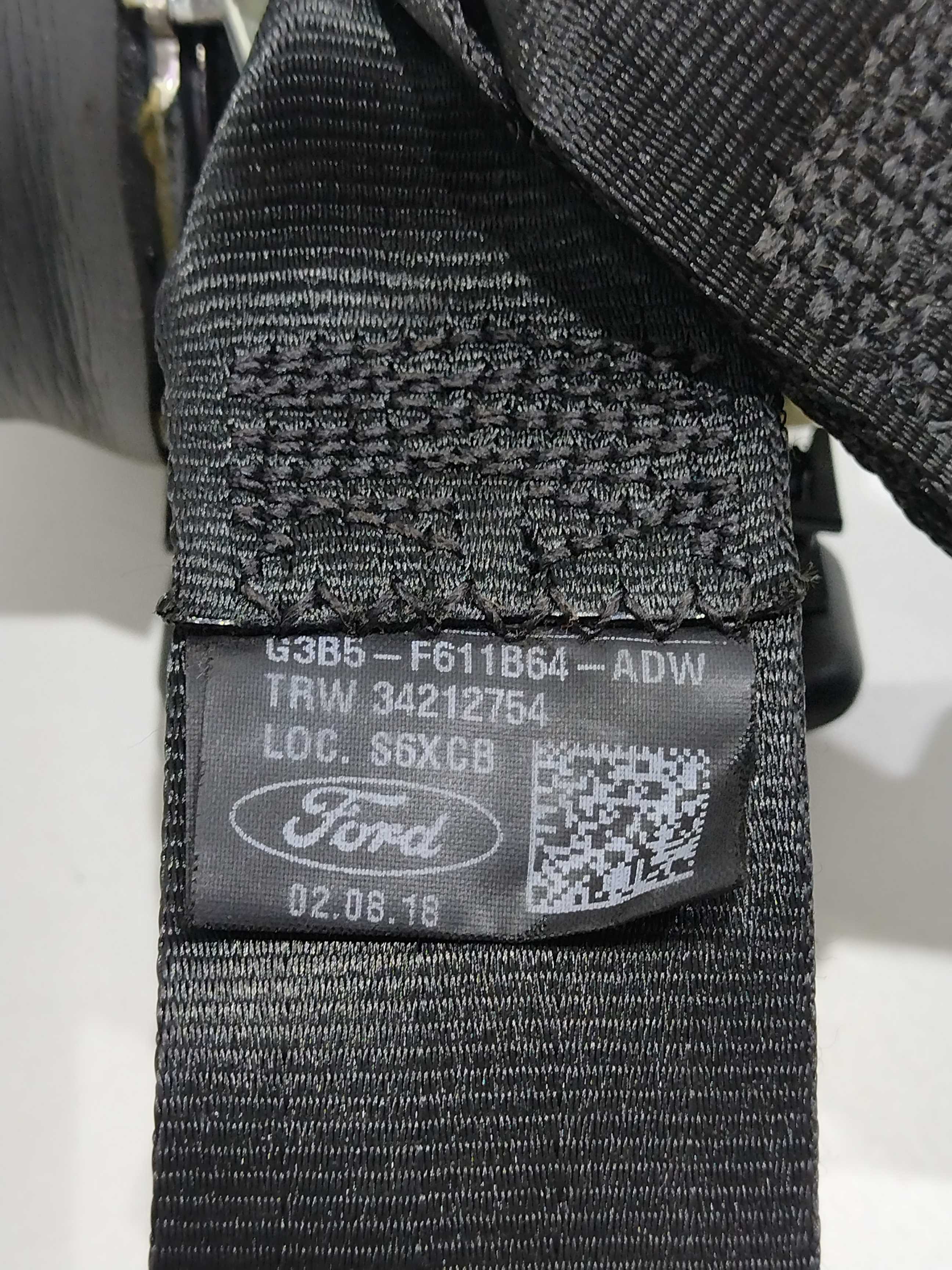 Cinto De Segurança Traseiro Central C/ Engate Ford Ka 2019 4