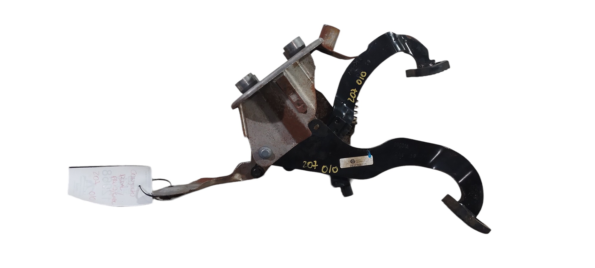 CONJUNTO PEDAL FREIO EMBREAGEM PEUGEOT 207 2010 ORIGINAL 3