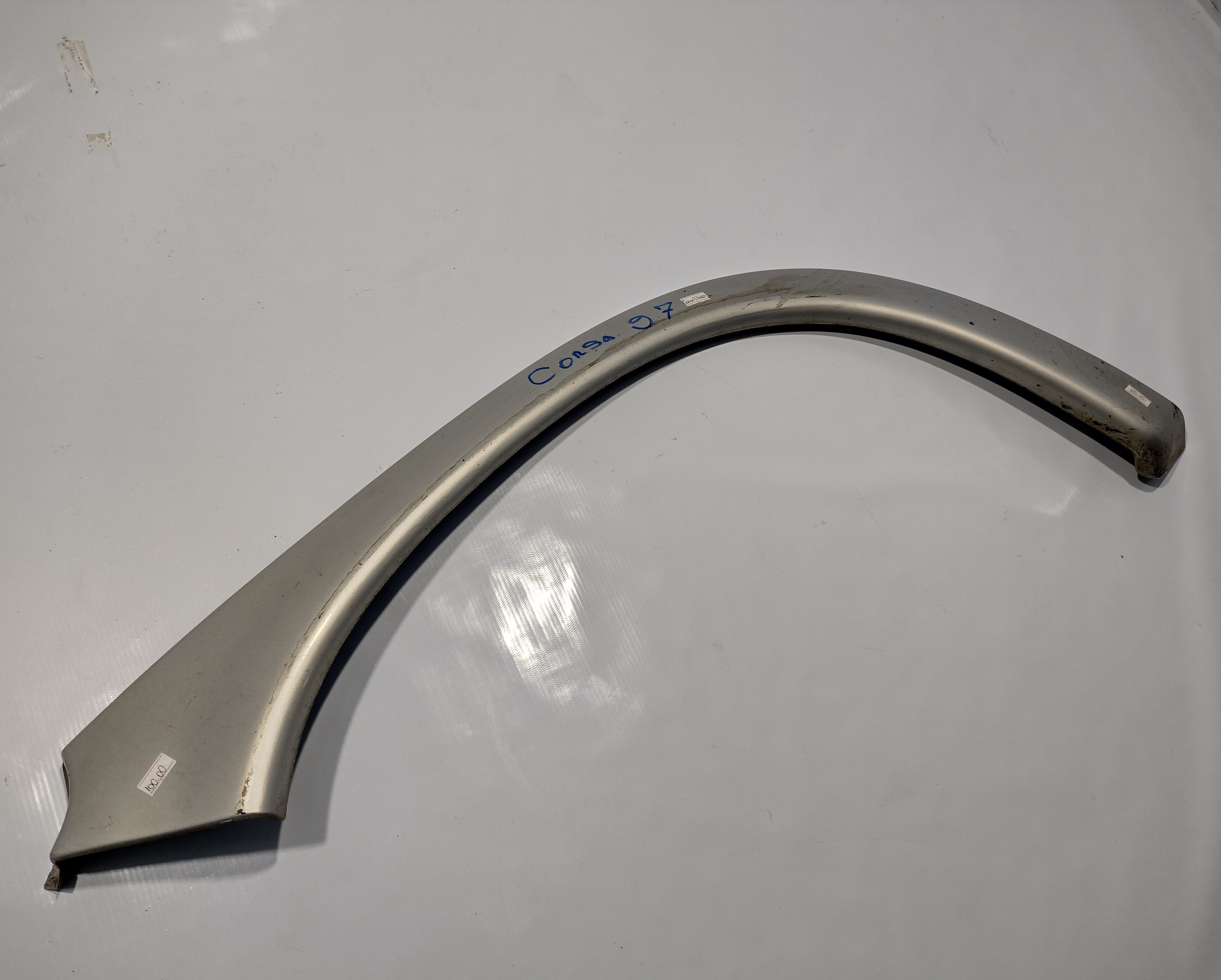 Moldura Paralama Traseira Direita Gm Corsa Wind 1997 Prata Prata 5