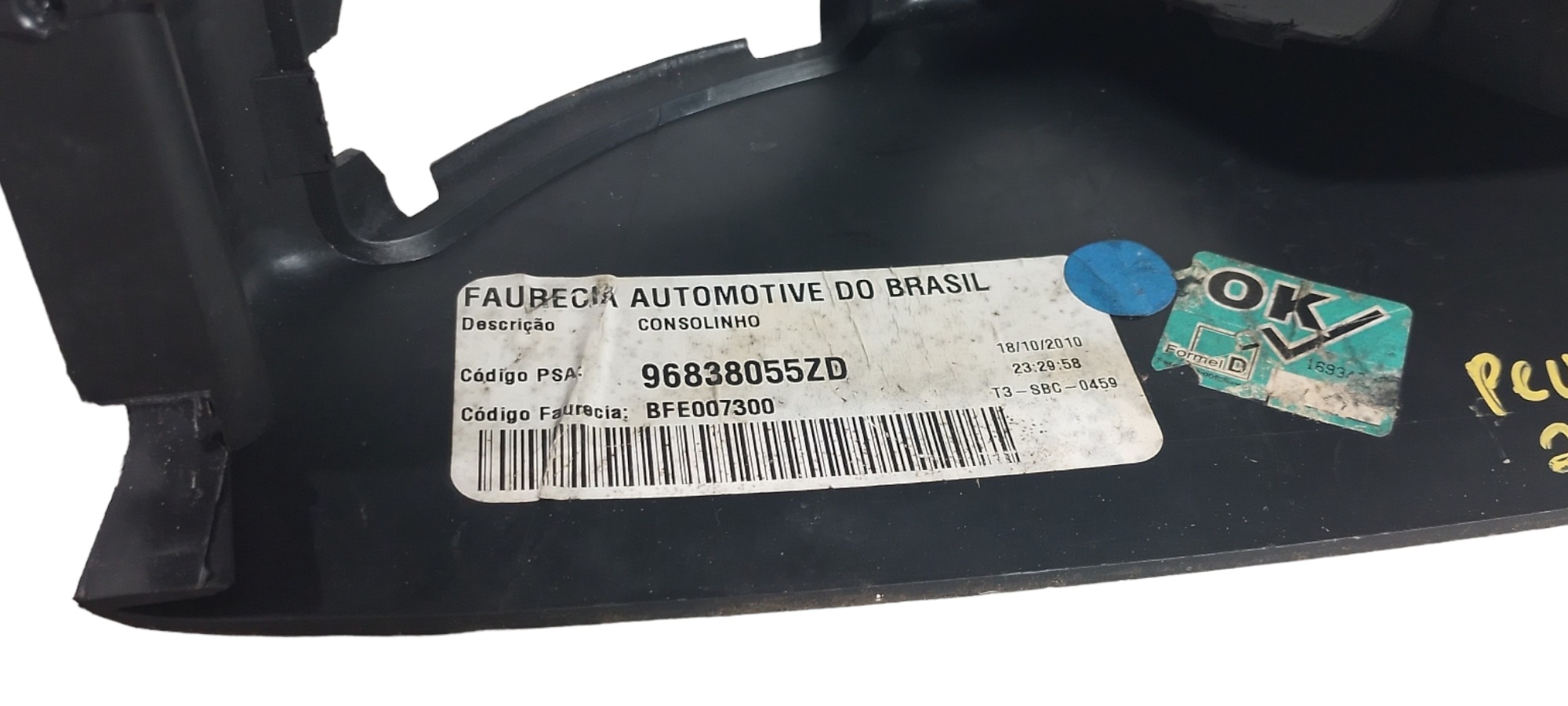 Console Central Peugeot 207 & Hoggar 2009 2010 Original 11