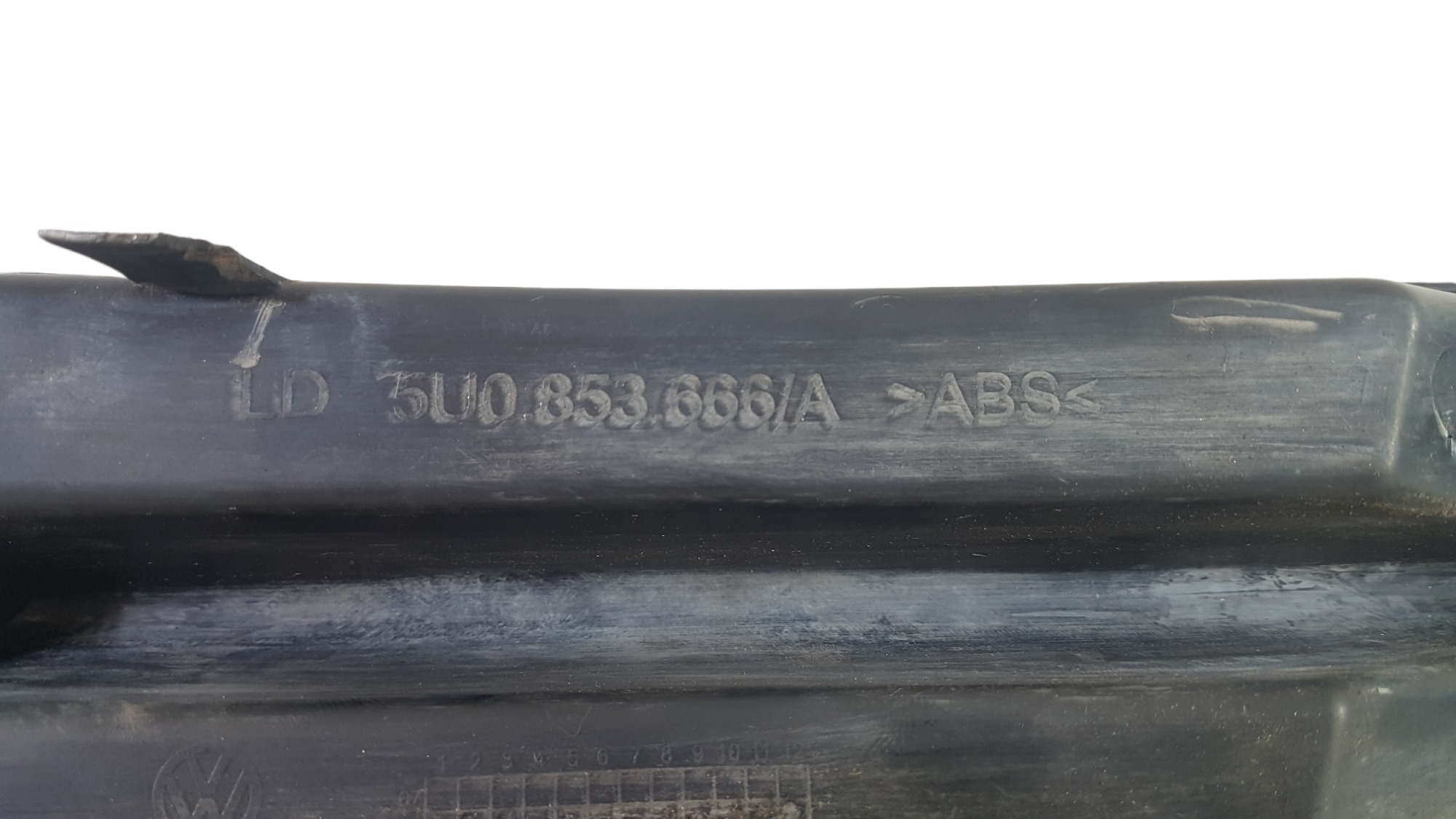 Moldura Faról Milha L D Vw Gol G5 2010 Orig Usado Detalhe  2 9
