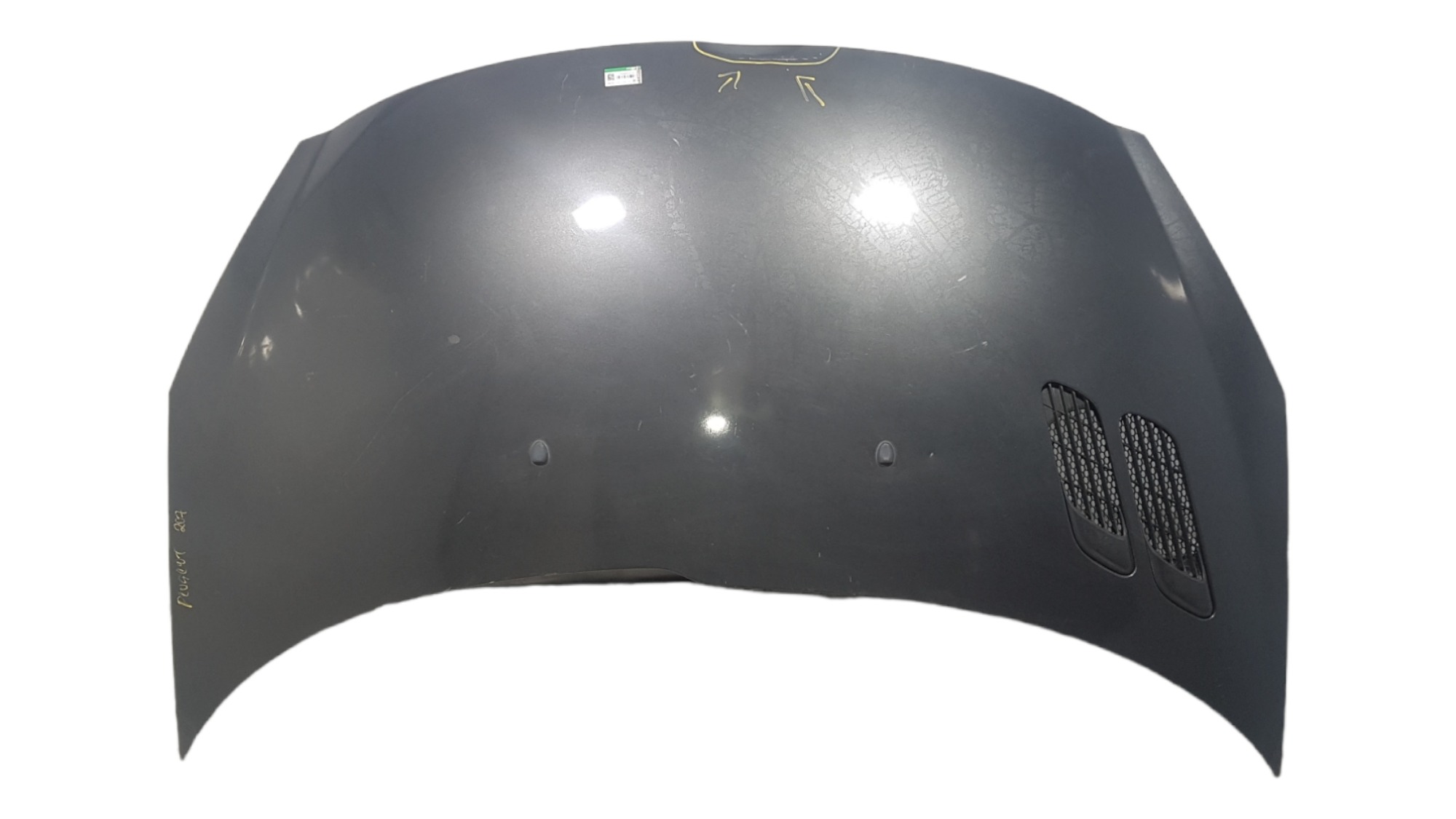 Capô Peugeot 207 2008 2009 2010 2011 2012 Original Usado   1
