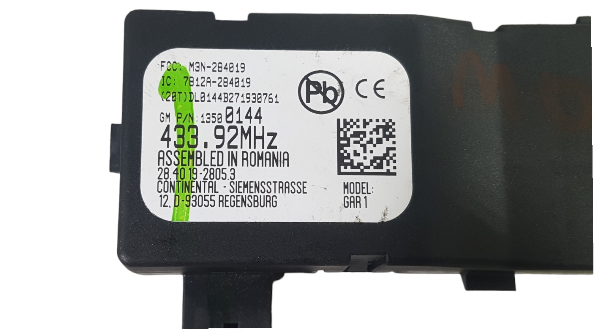 Módulo Alarme Gm Onix Prisma 2015 19 Original 13500144 3