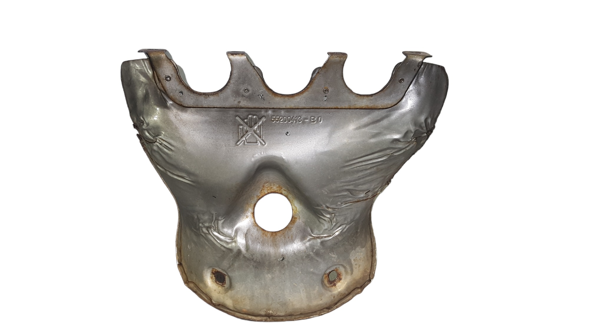 Defletor Coletor Fiat Idea Siena 2006 2010 5