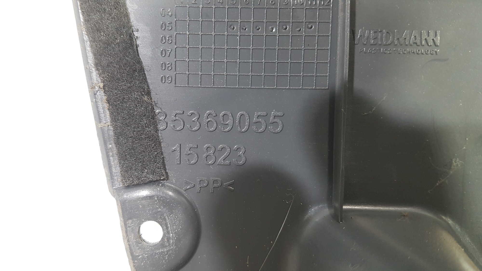 Acabamento Coluna Traseira Esquerda Fiat Idea Elx 2006 Origi 3