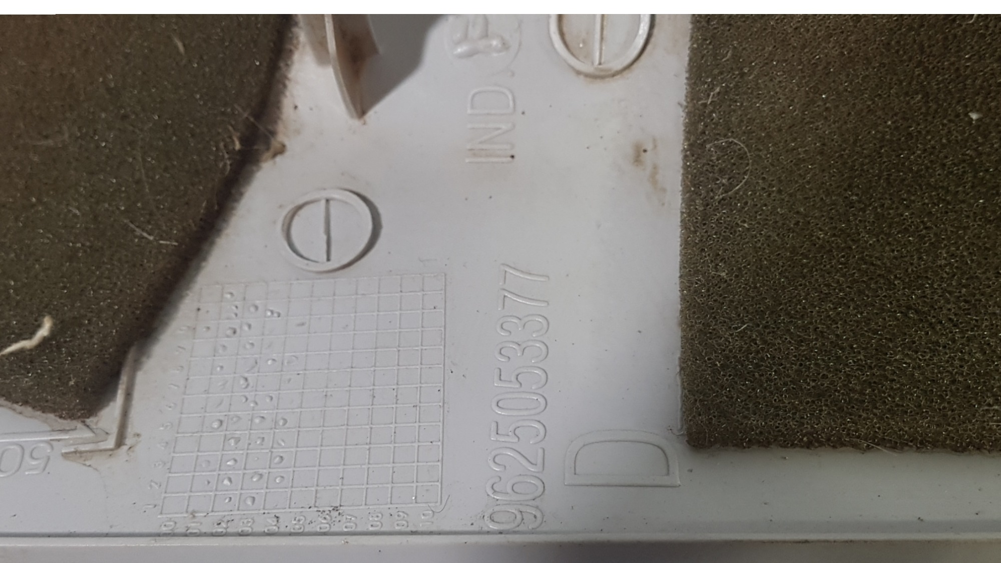 Acabamento Interno Direito Parabrisa Peugeot 206 2004 2005 11