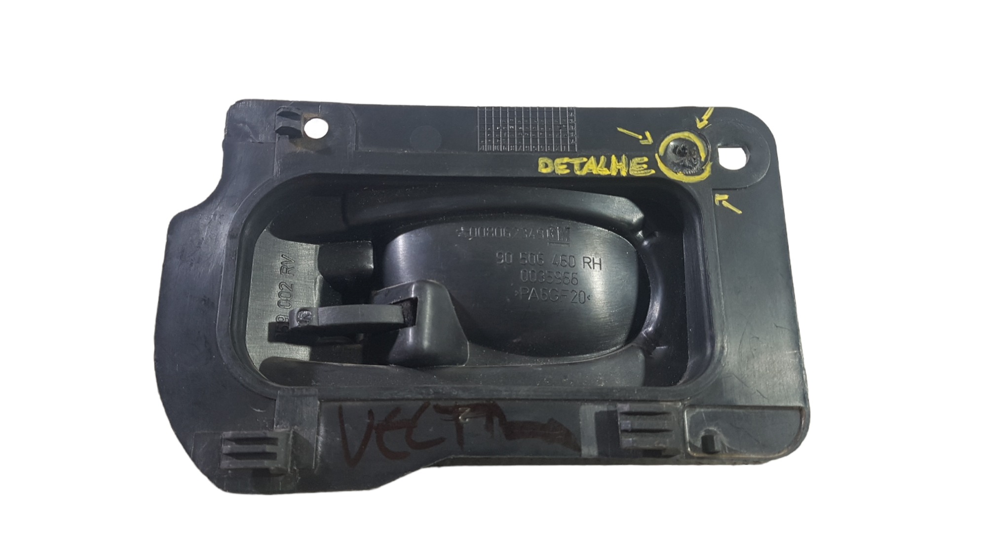 Maçaneta D D Gm Vectra 1997 1998 Original 90506460rh Preto Dianteira 4