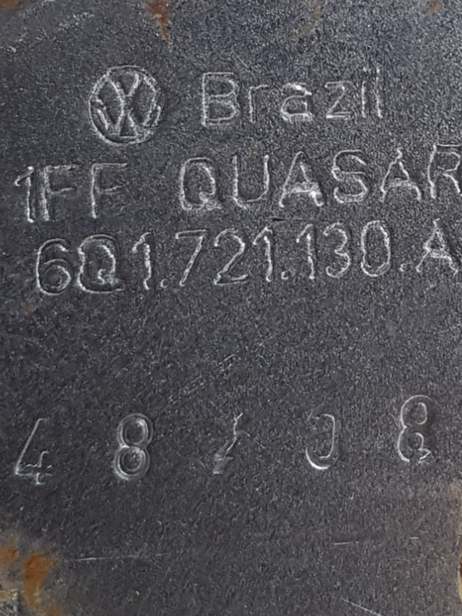 Pedal Freio C/ Suporte Vw Gol 2010 Original Usado 5