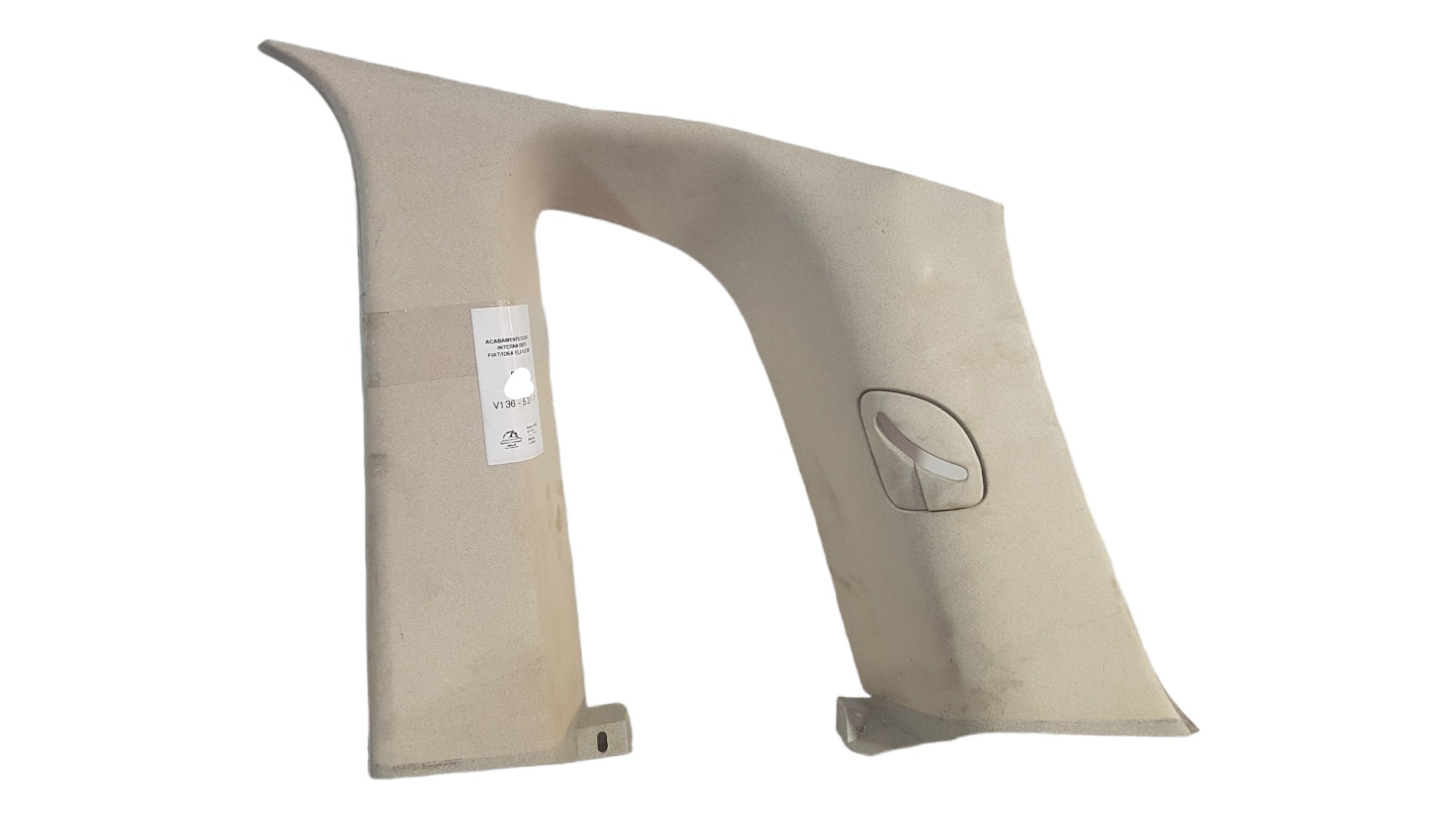 Acabamento Coluna Traseira Direita Fiat Idea Elx 2006 Origin 2