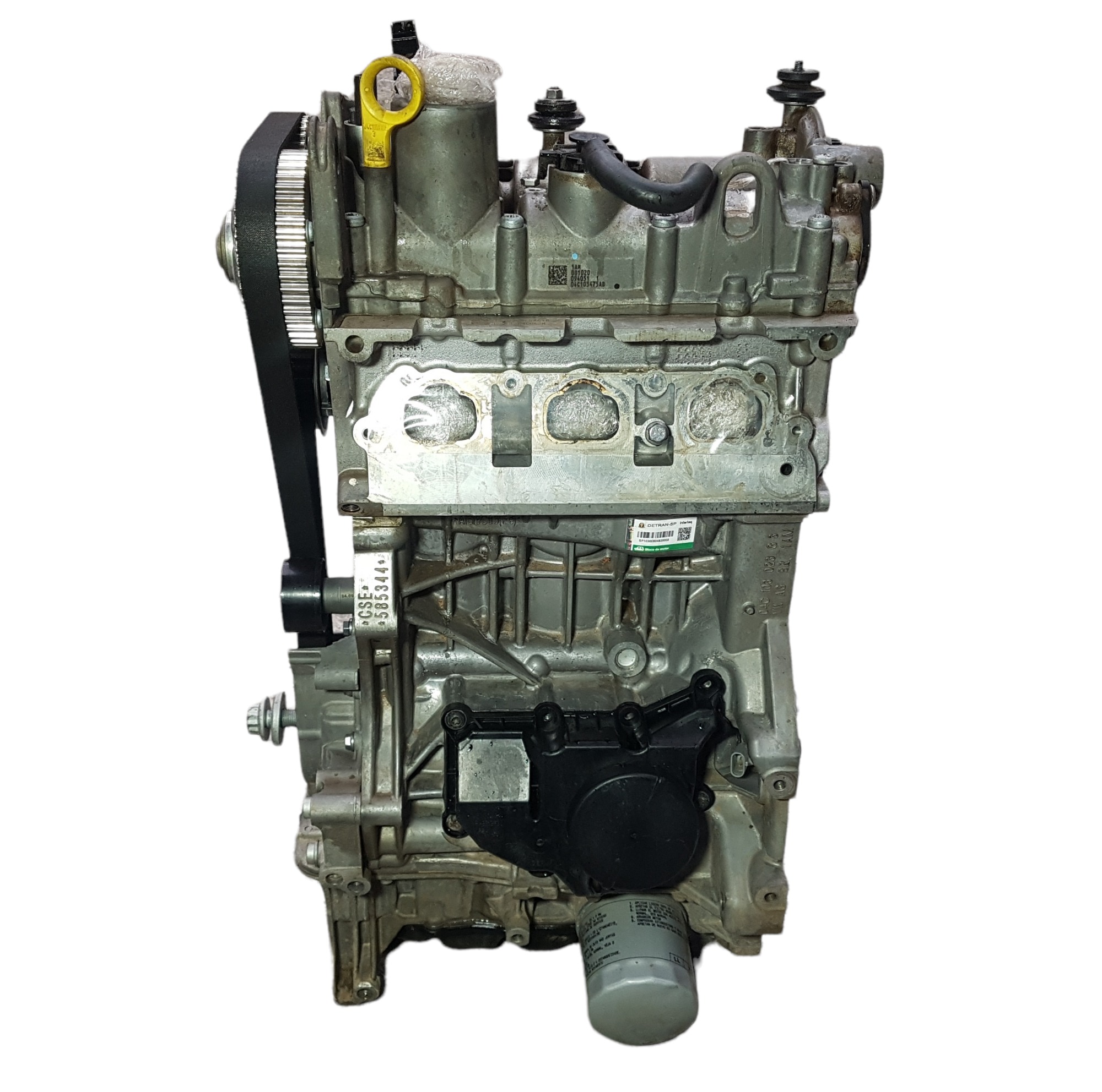 Motor Parcial Vw Gol G8 1.0 3 Cilindros