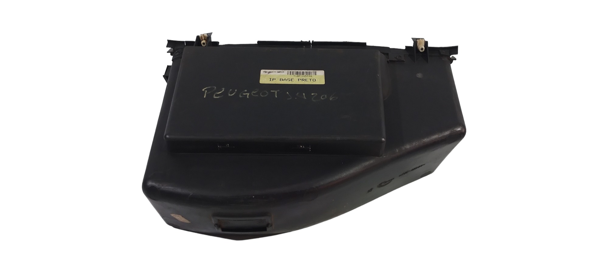 Porta Luvas Com Baú Peugeot 206 2005 Revestido Tecido Preto 11