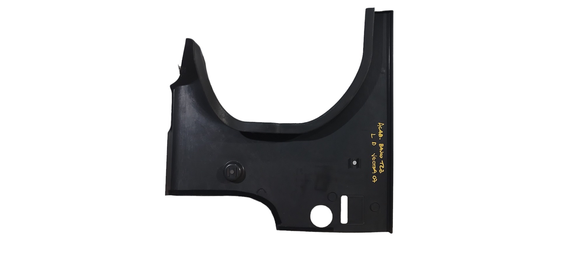 Acabamento Banco Traseira Direita Gm Vectra 2007 Original Preto 3