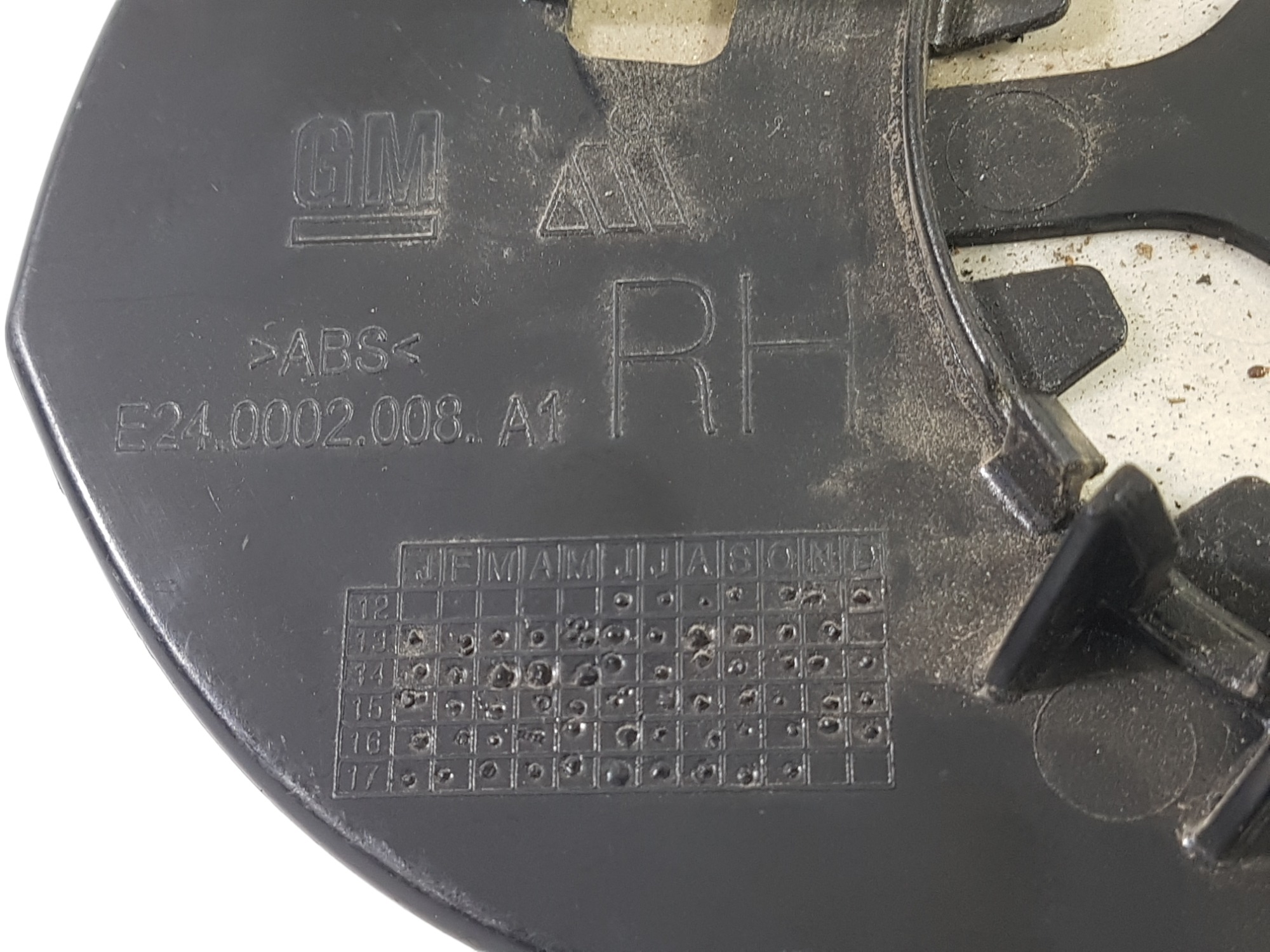 Espelho Retrovisor Direito Gm Onix Prisma Original 4