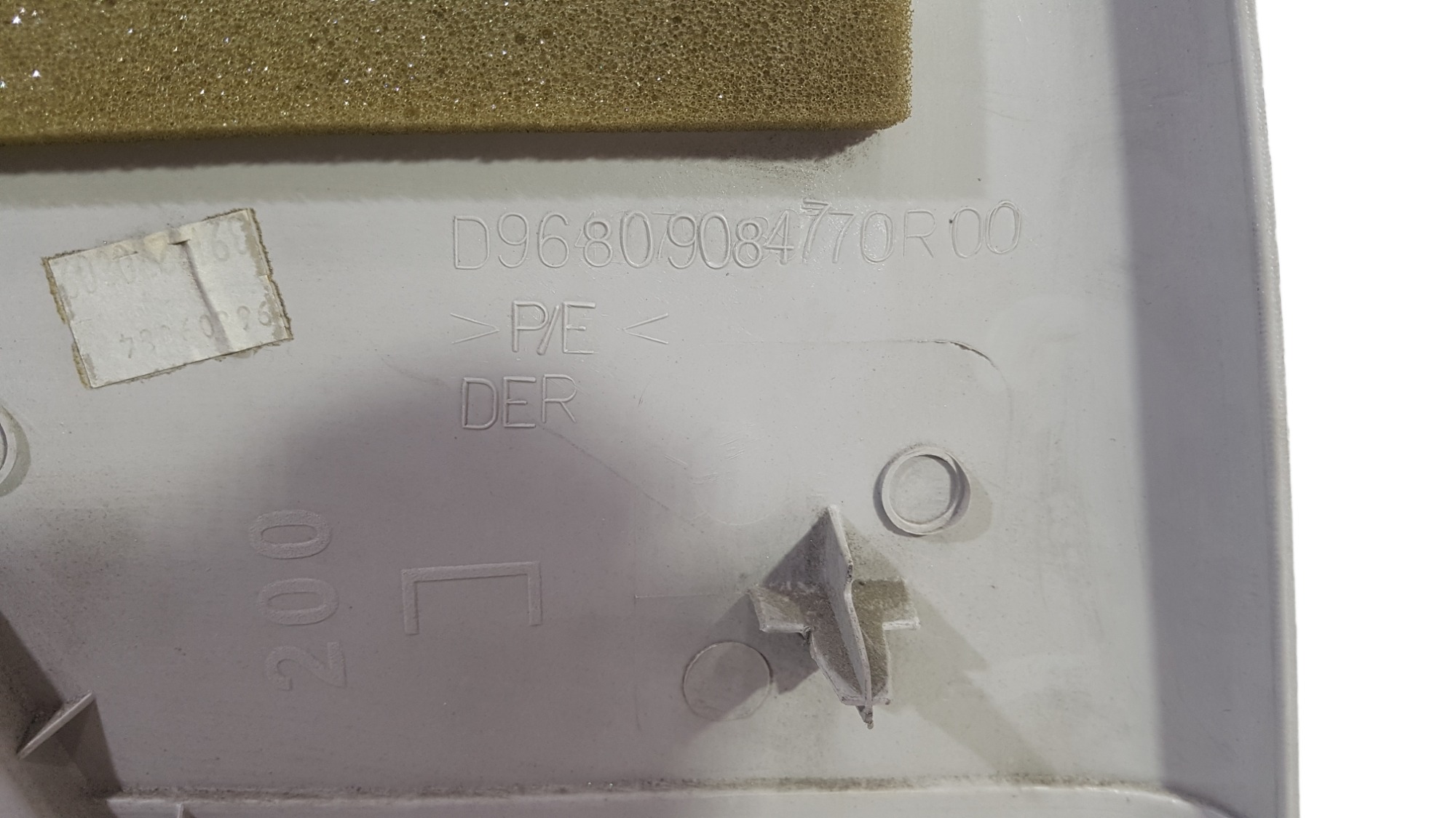 Acabamento Coluna L. D Peugeot 307 2010 Original 5