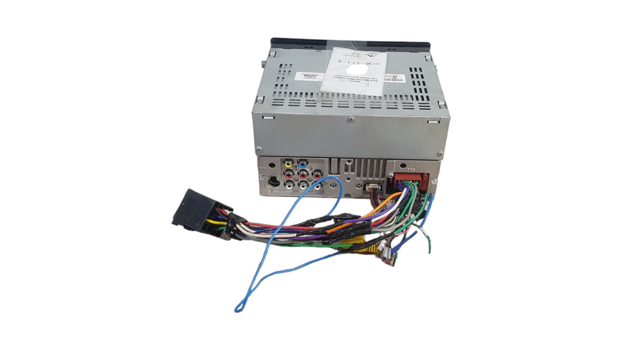 RADIO MULTIMÍDIA FIAT/IDEA ELX FLEX 2006 original usado 3
