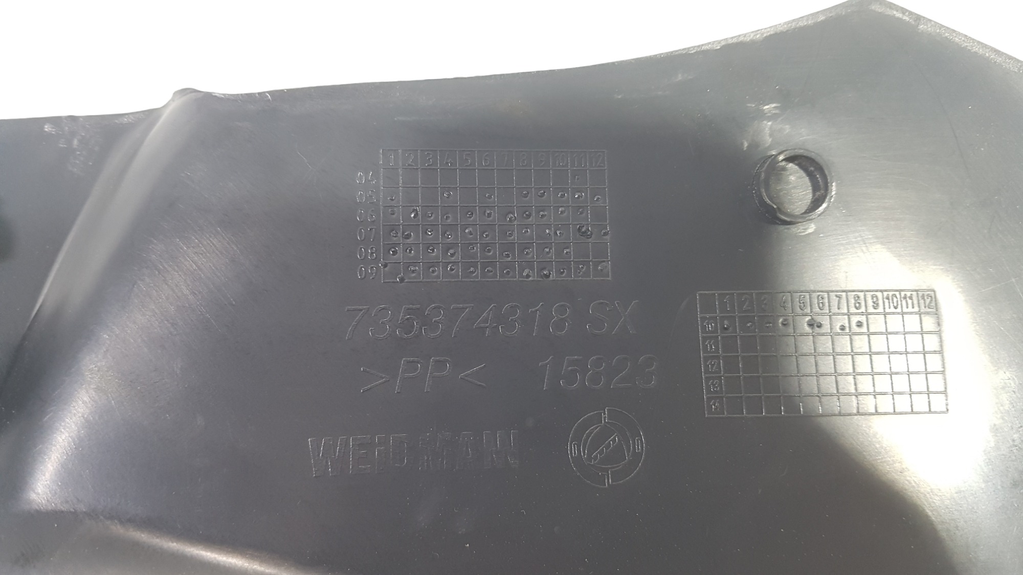 Moldura Soleira L. E Fiat Idea Elx Flex 2006 Original 5