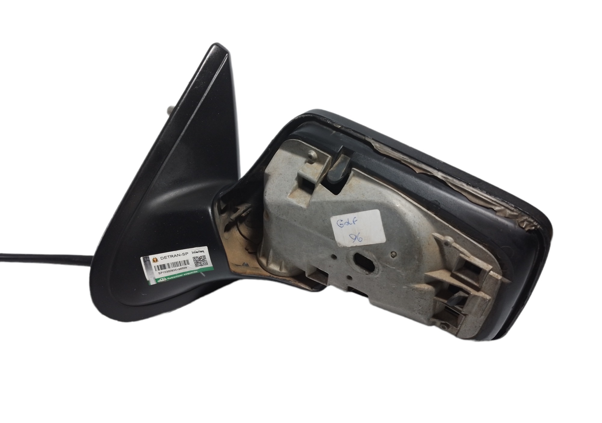 Retrovisor Esquerdo Vw Golf 1996 4 Portas Hella Original Usa 3