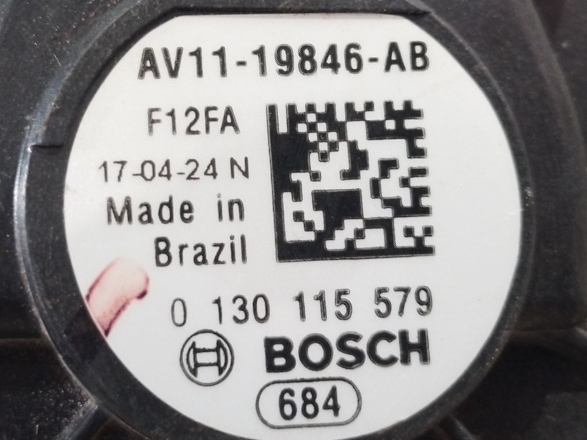 Motor Ar Forçado Ford Ka Sedan 1.5 2018 Original 4