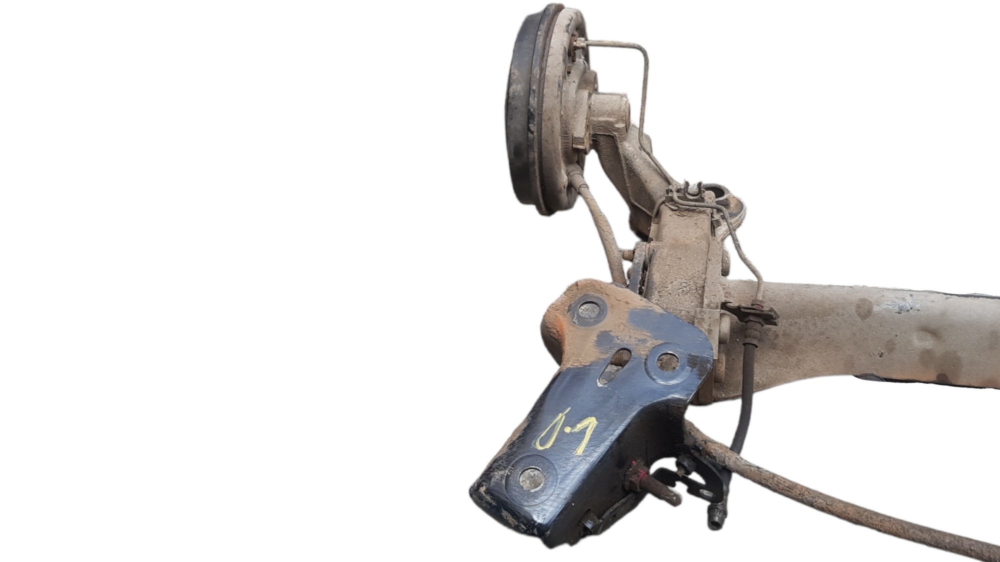 EIXO TRASEIRO CITROeN C3 xtr 1.4 8v 2008 original usado 4