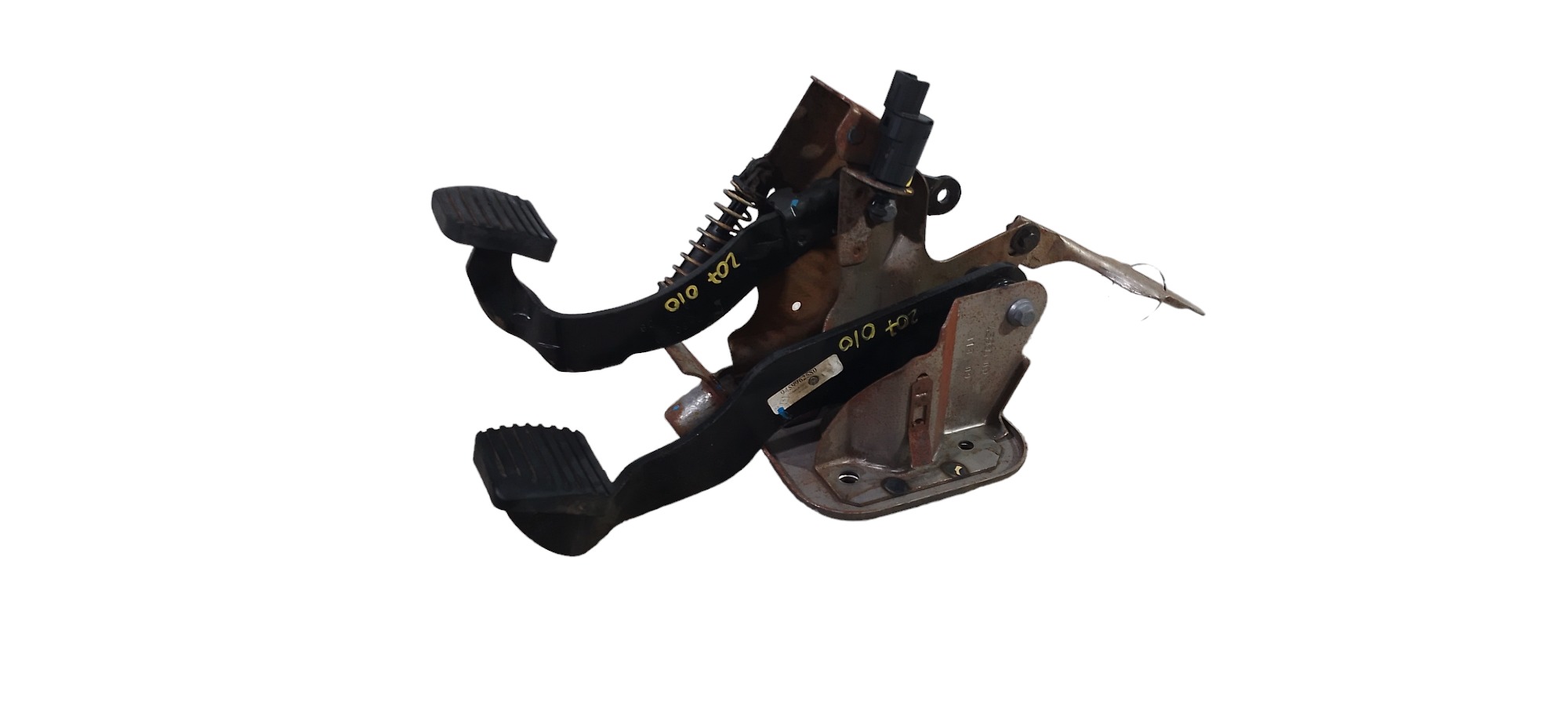 CONJUNTO PEDAL FREIO EMBREAGEM PEUGEOT 207 2010 ORIGINAL 1