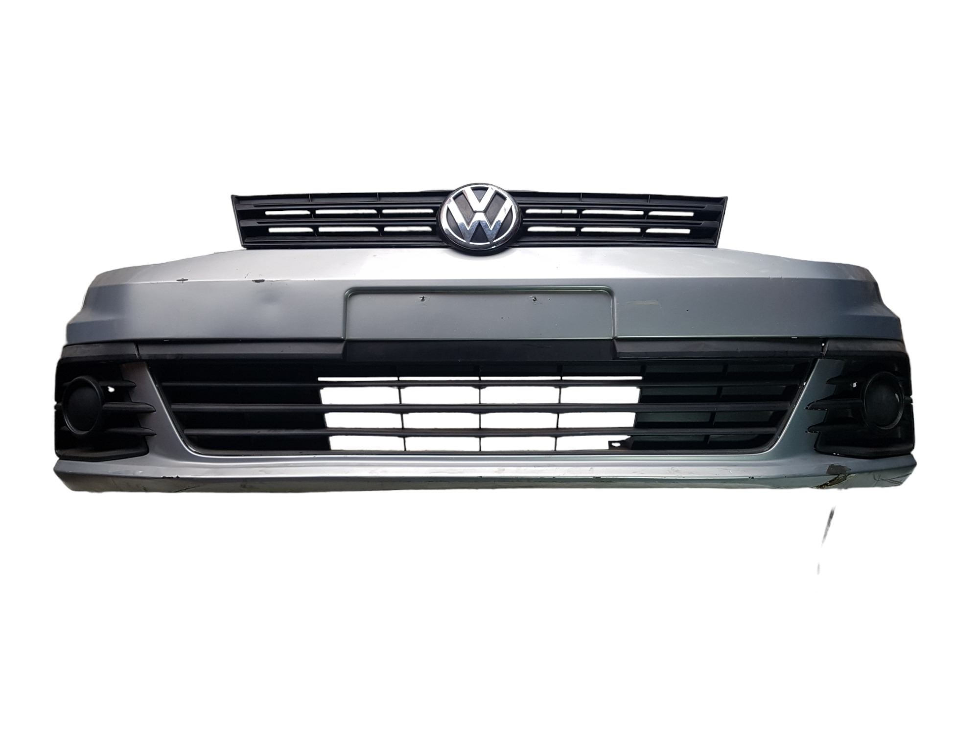 Parachoque Dianteiro Vw Gol Voyage G7 2016 2018 Original Prata