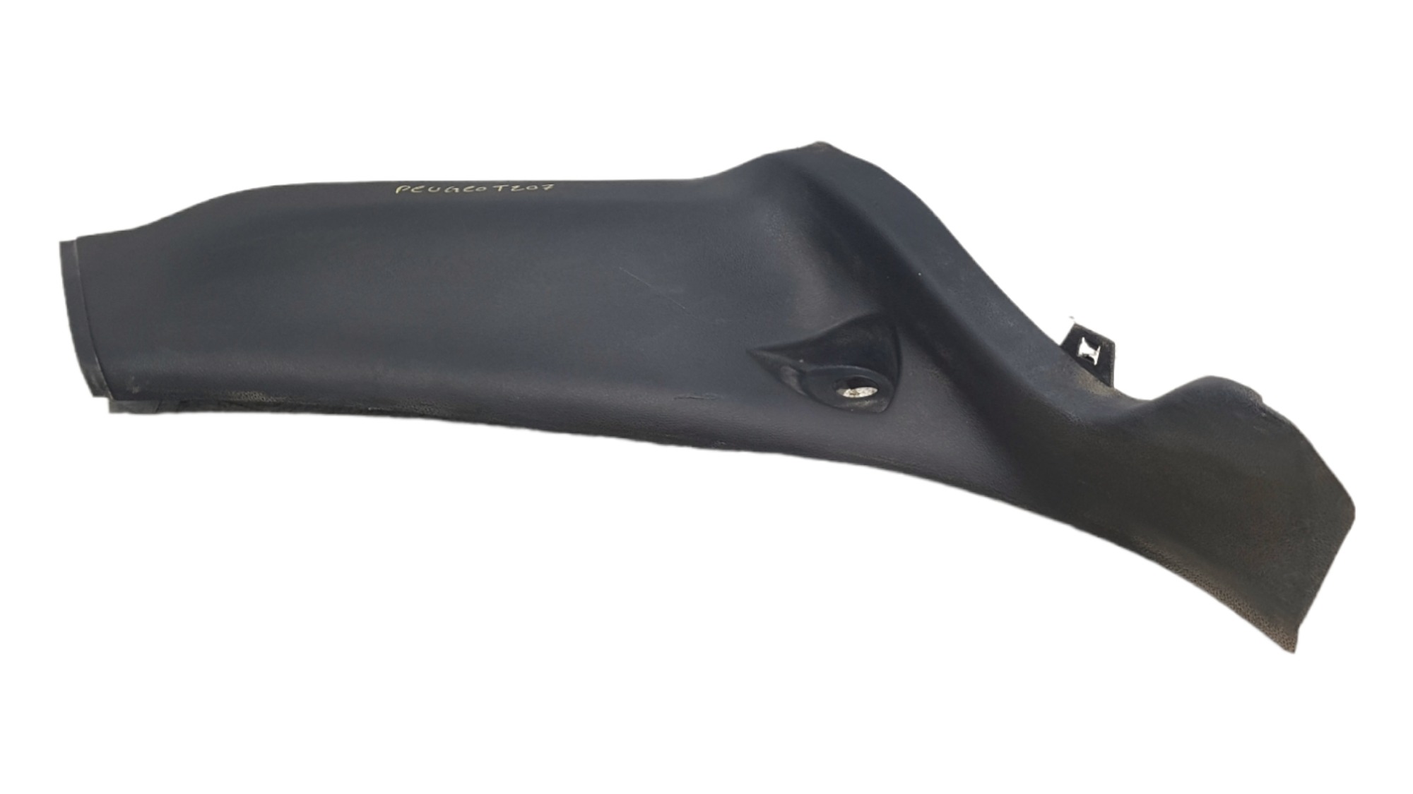 Acabamento Soleira Traseira Direita Peugeot 207 Sedan Preto 1