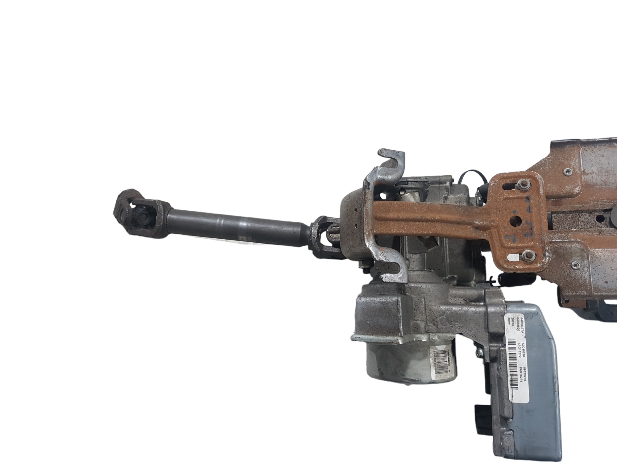 Coluna De Direção Ford New Fiesta 2014 Original Usado 7