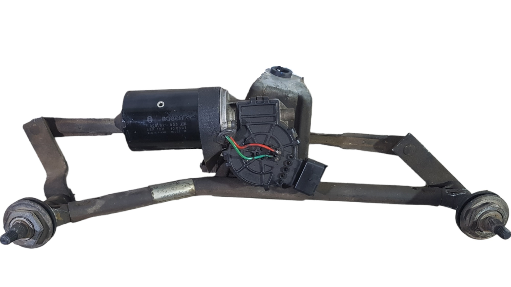 Motor Limpador Parabrisa Dianteiro 207 2011 Original