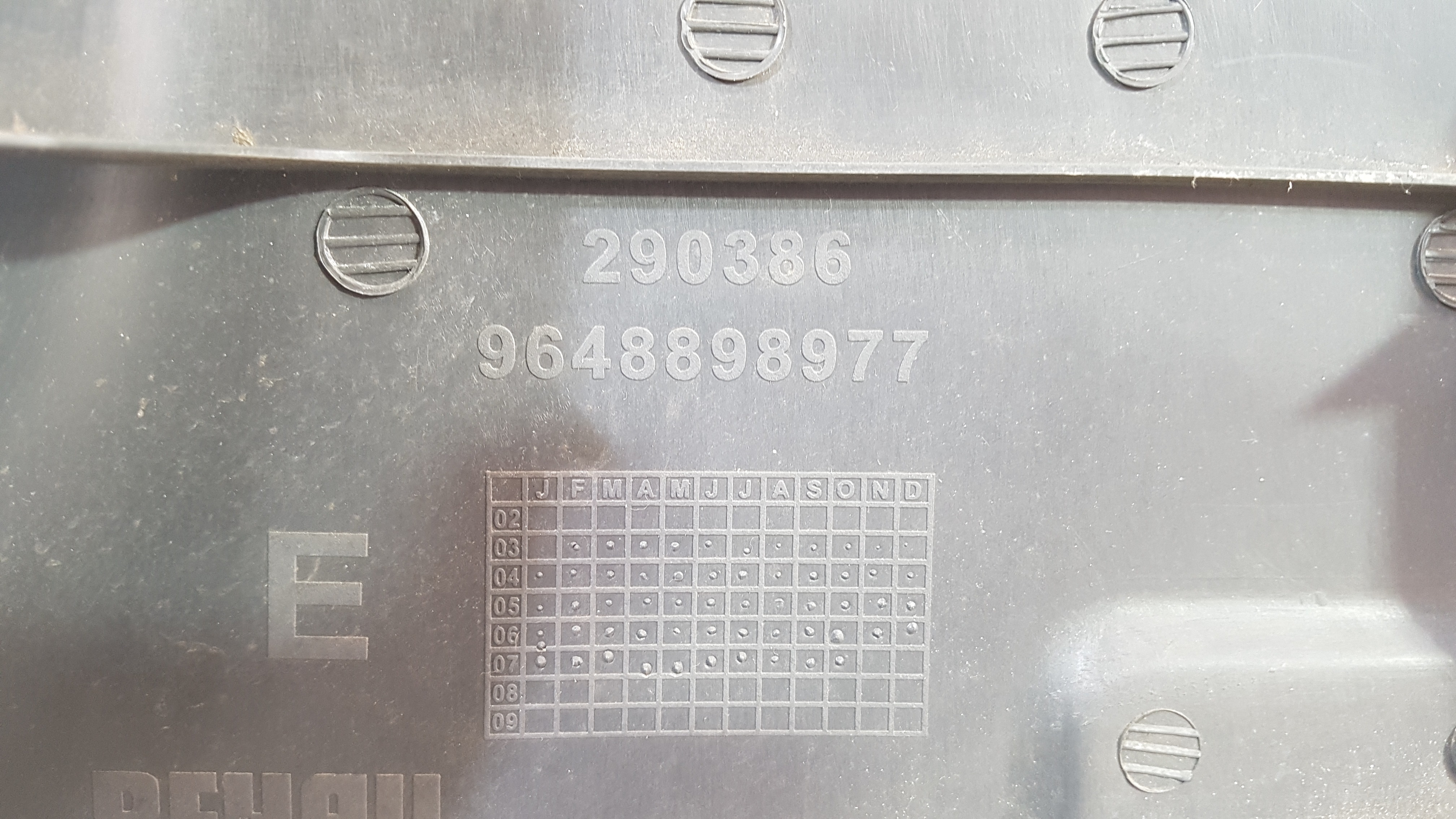 Acabamento Coluna Central L. E Citroen C3 2008 Orig 5