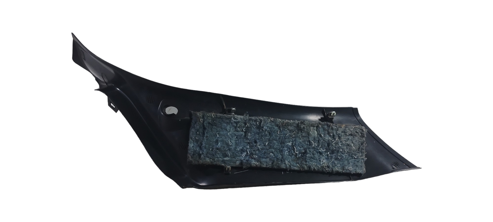 Acabamento Soleira Traseira Esquerda Peugeot 207 Sedan Preto 7