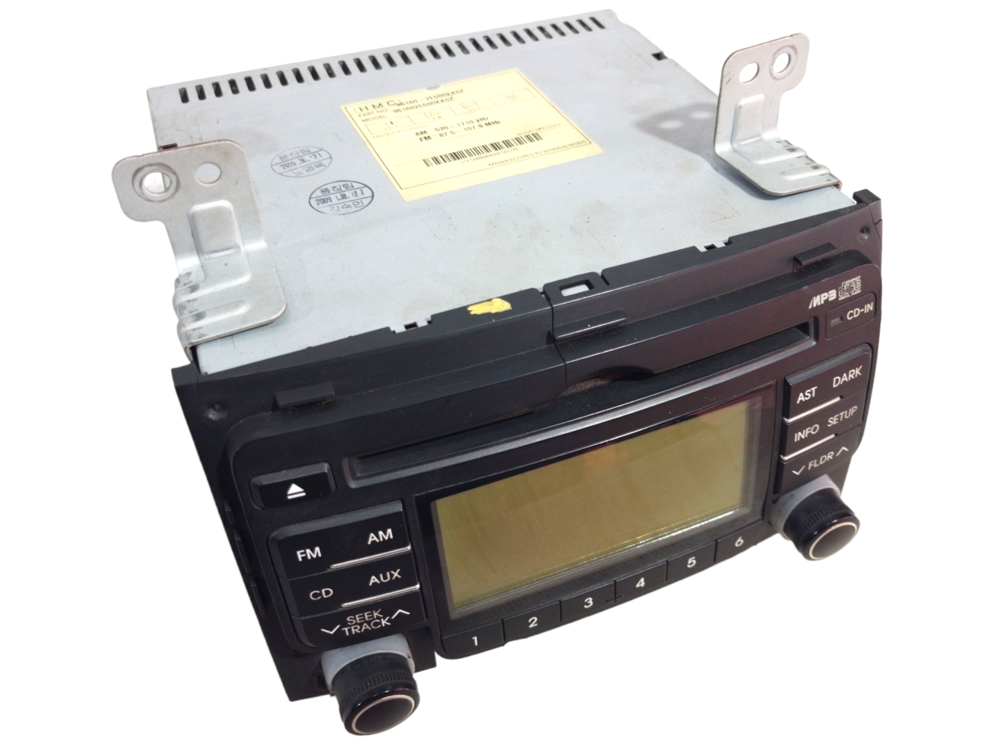 Rádio Hyundai I30 2009 2010 2011 Original Trincos 3