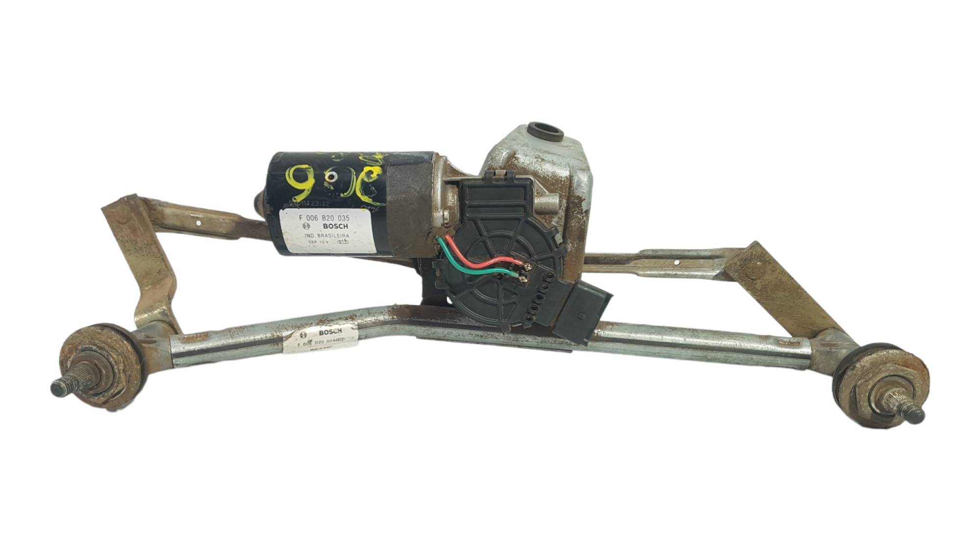 Motor Limpador Parabrisa Peugeot 206 2003 05 2007 2011