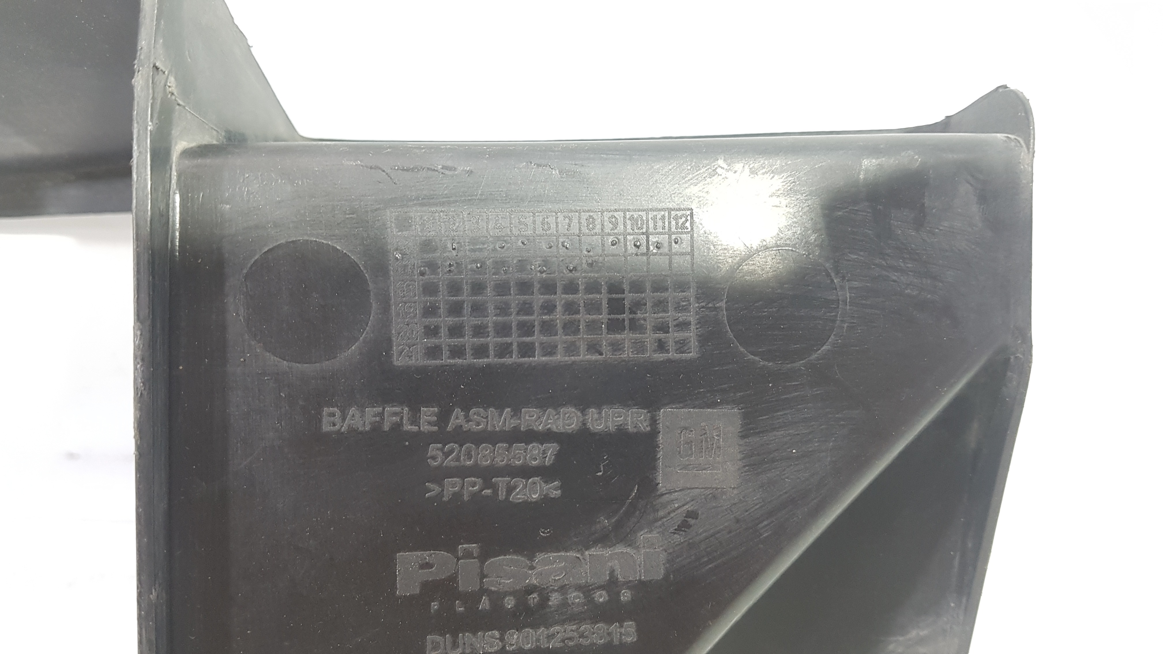 Defletor Superior Radiador Gm Prisma 2013 2017 Orig 7