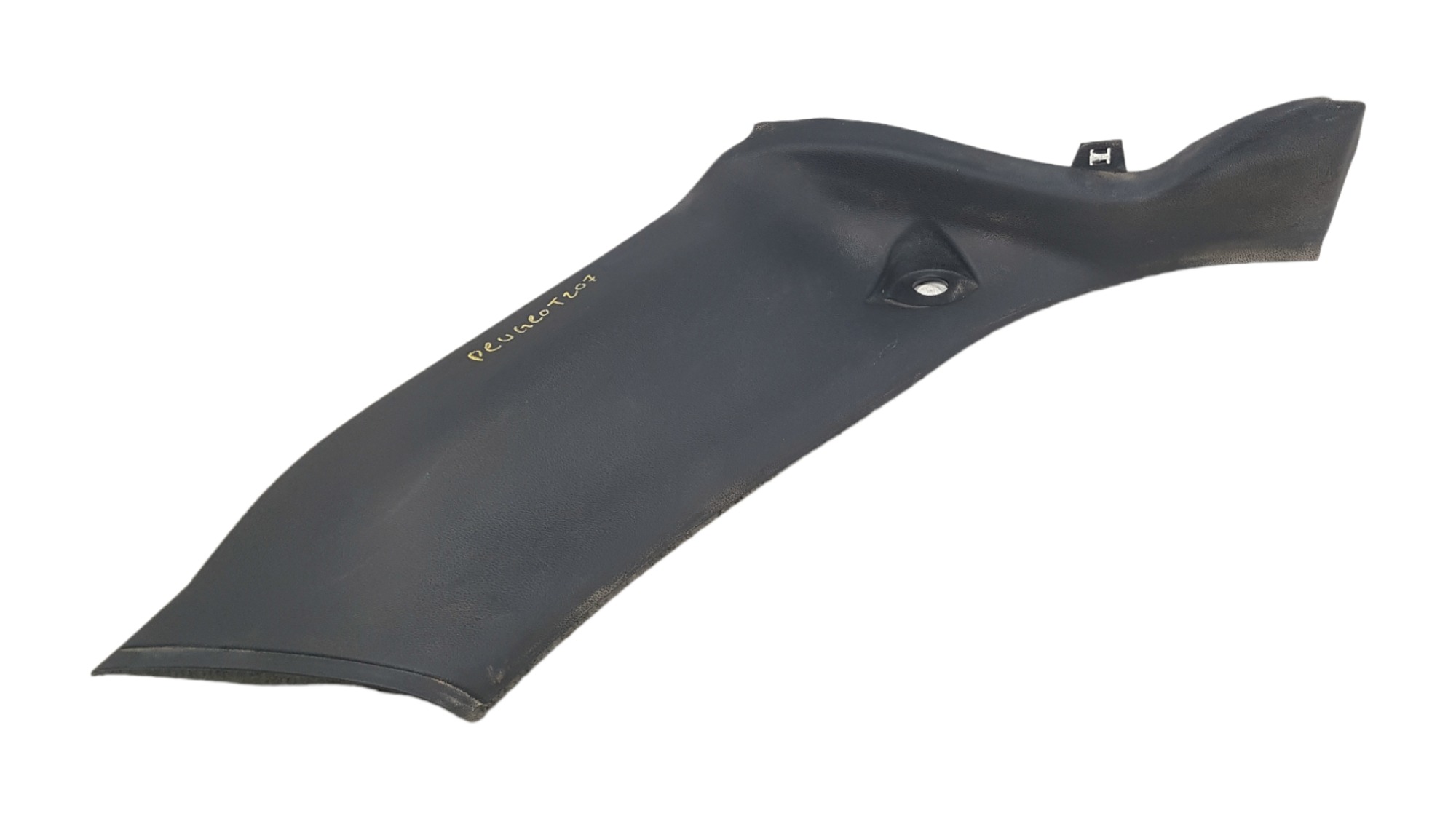 Acabamento Soleira Traseira Direita Peugeot 207 Sedan Preto 5