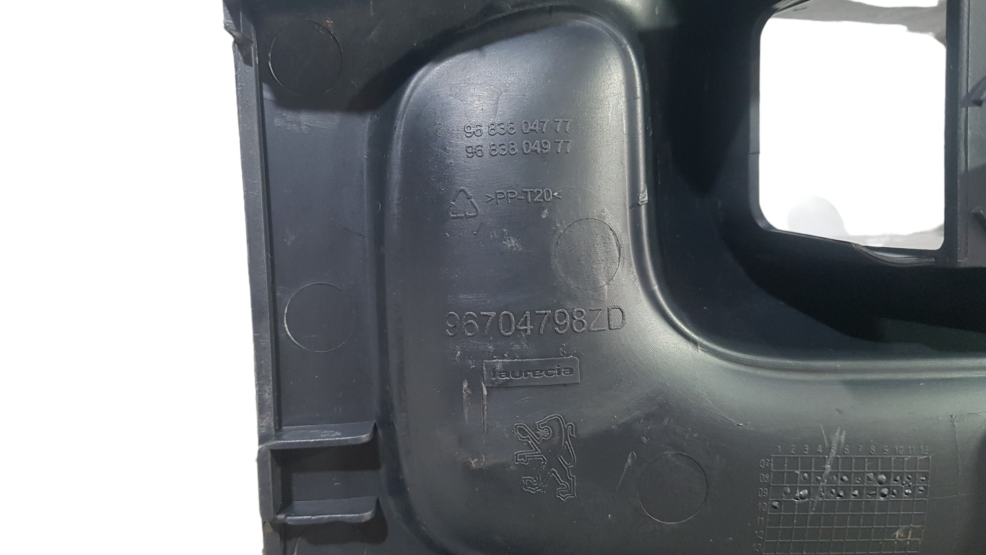 Acabamento Console Central Peugeot 207 2010 Original 4