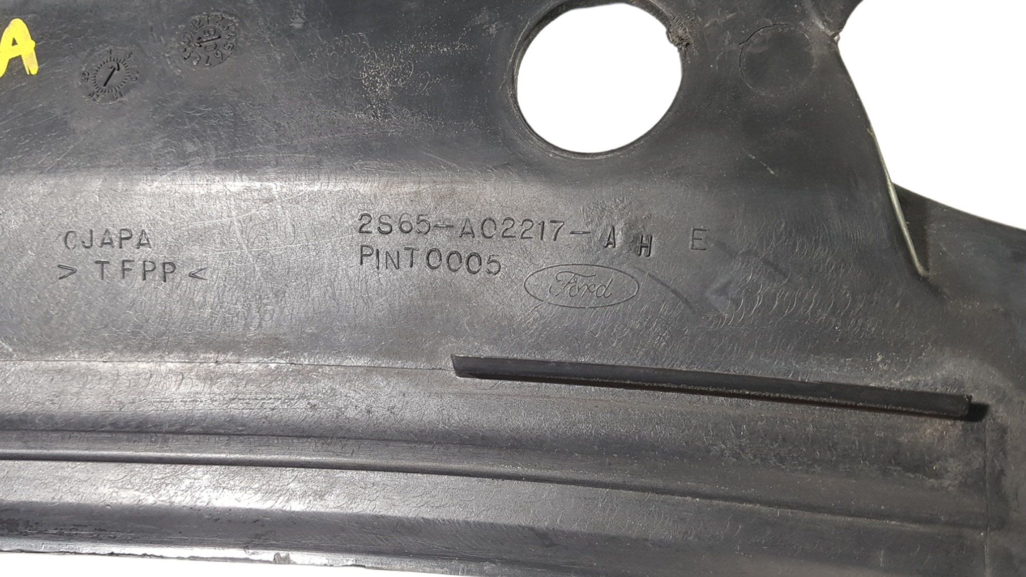Grade Churrasqueira L. E Ford Fiesta 2006 2s65a02217 Preto 5