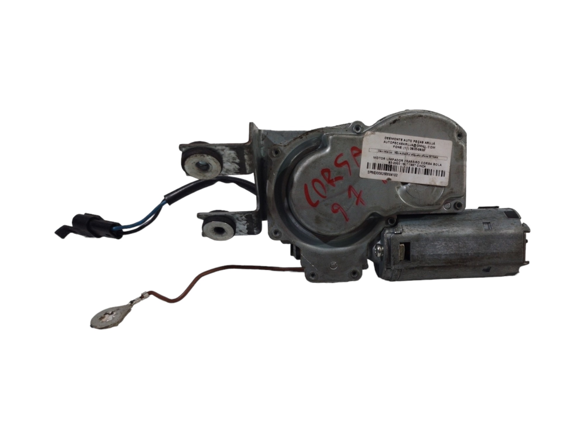 Motor Limpador Traseiro Gm Corsa Bola Wind 1997 1998 1999 01