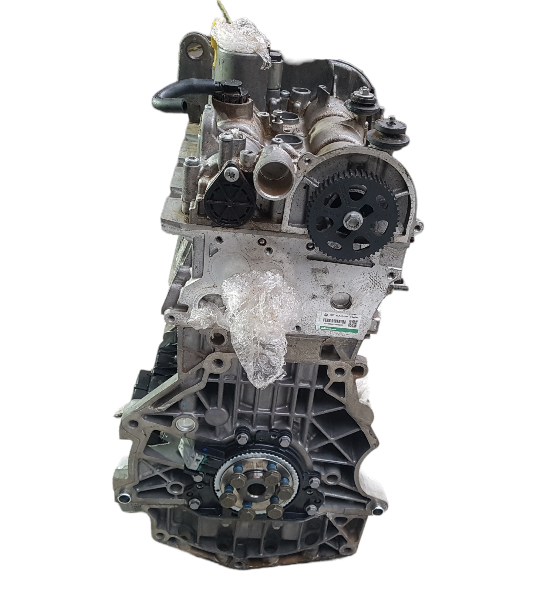 Motor Parcial Vw Gol G8 1.0 3 Cilindros 4