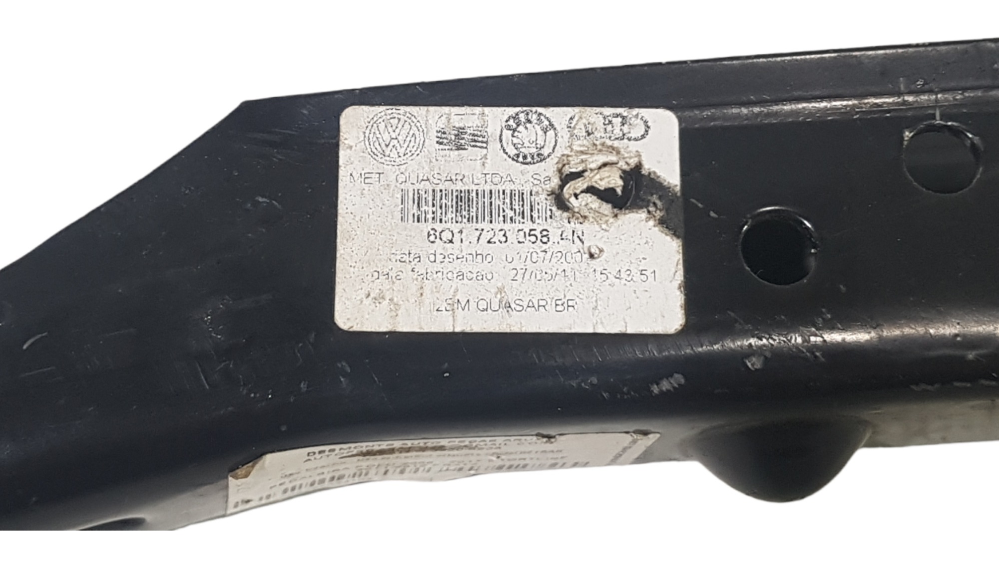 Pedal Freio Vw Polo Imotion 2010 2011 2012 2013 6q1721150e 6