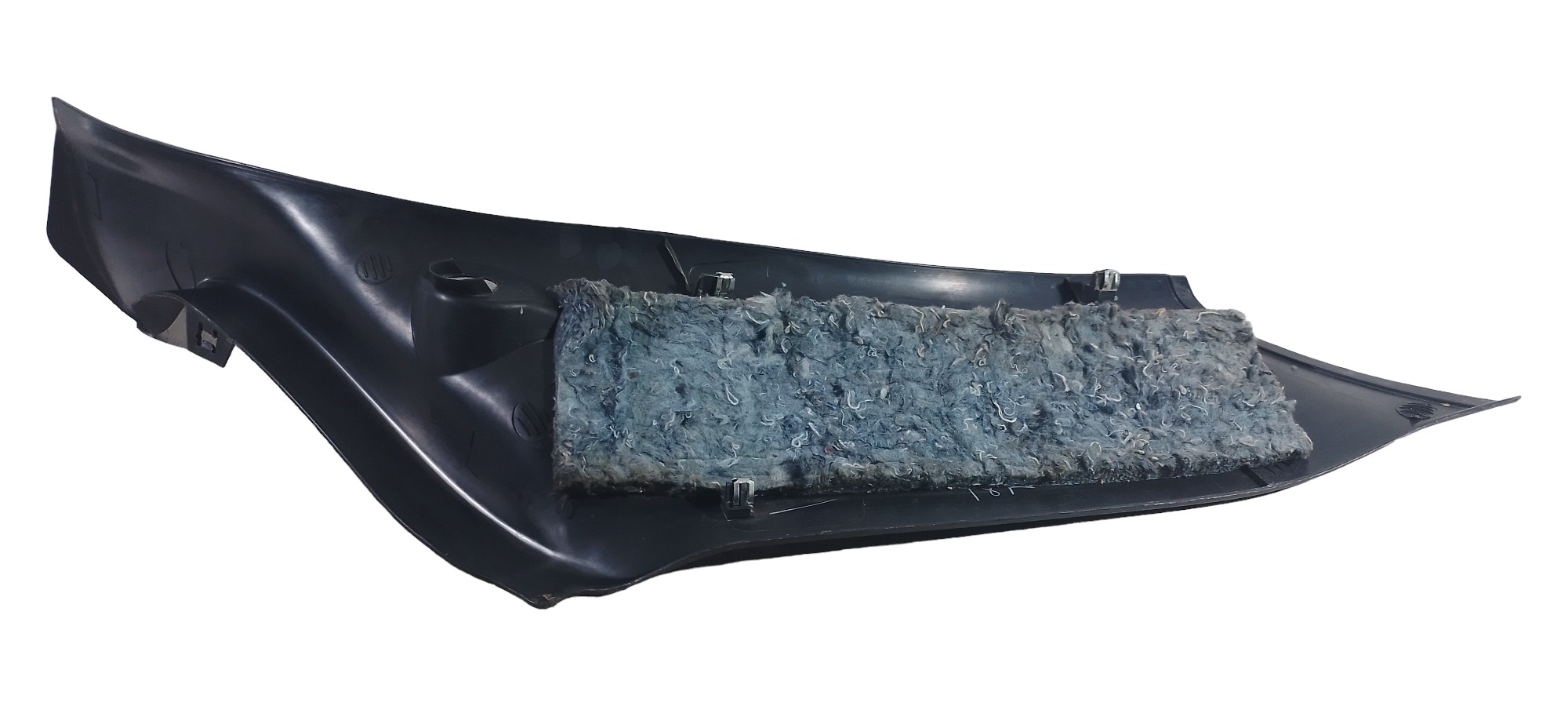 Acabamento Soleira Traseira Esquerda Peugeot 207 Sedan Preto 5