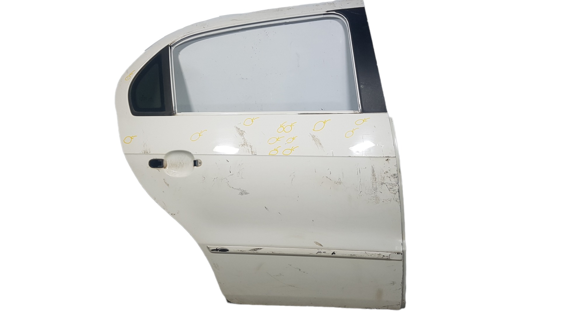 Porta Traseira Direita Vw Gol Voyage G6 G7 2010 2020 Detalhe Traseira Direito Branco